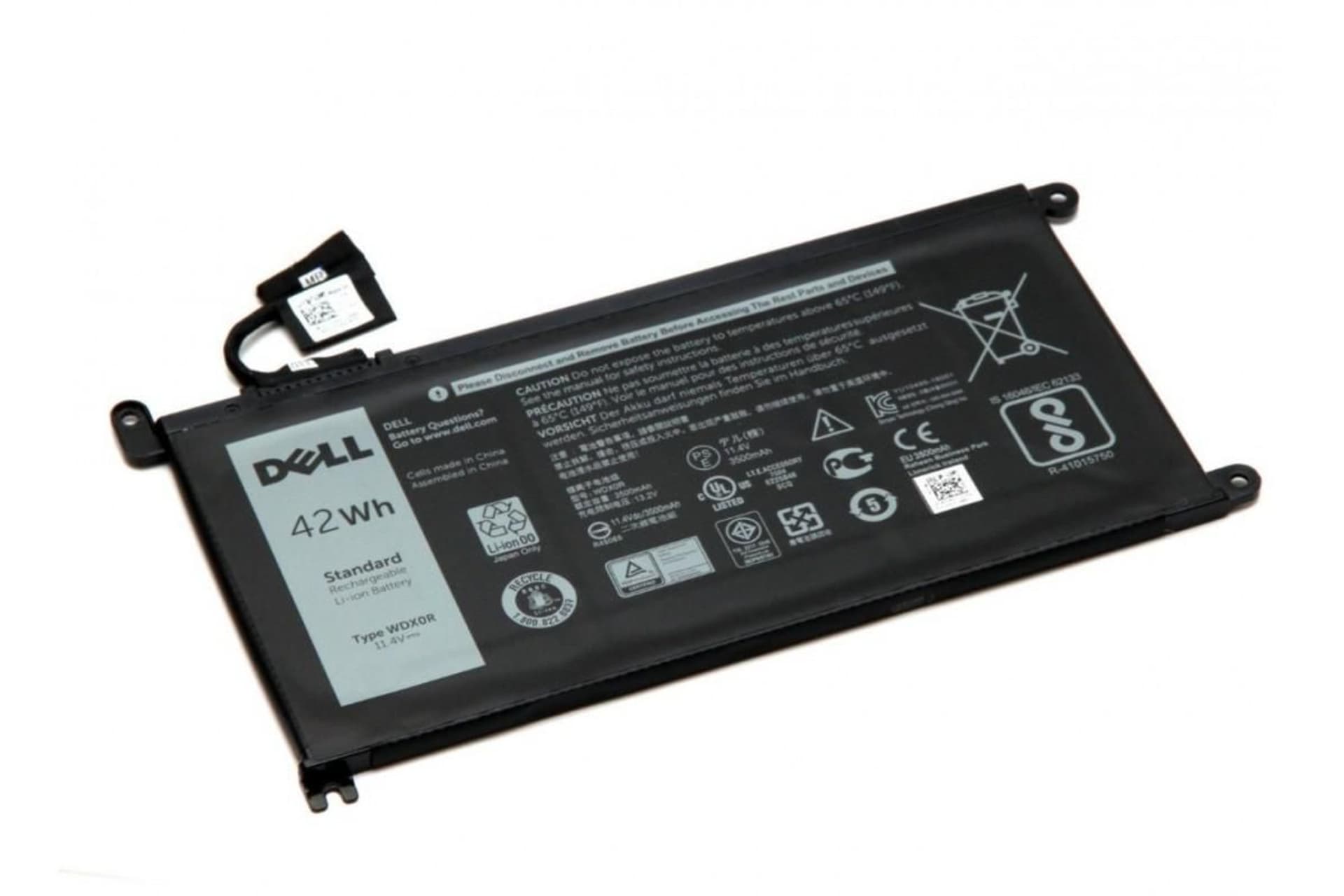 

Dell Battery, 42WHR, 3 Cell,