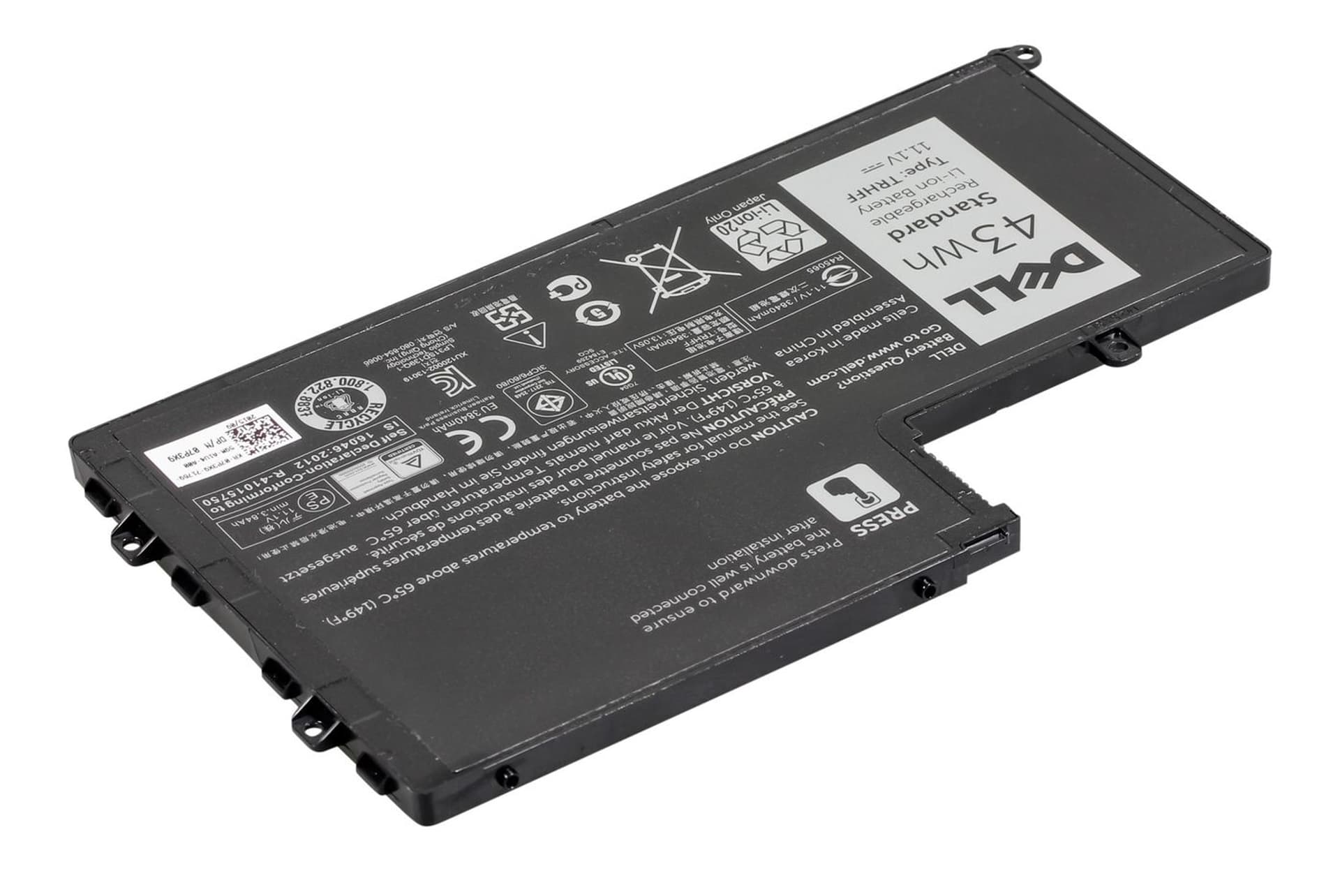 

Dell Battery, 43WHR, 3 Cell,