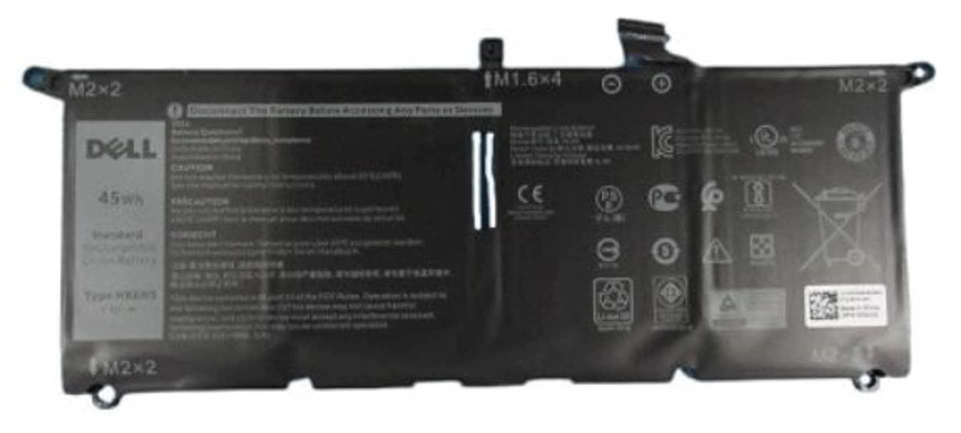 

Dell Battery, 45WHR, 4 Cell,