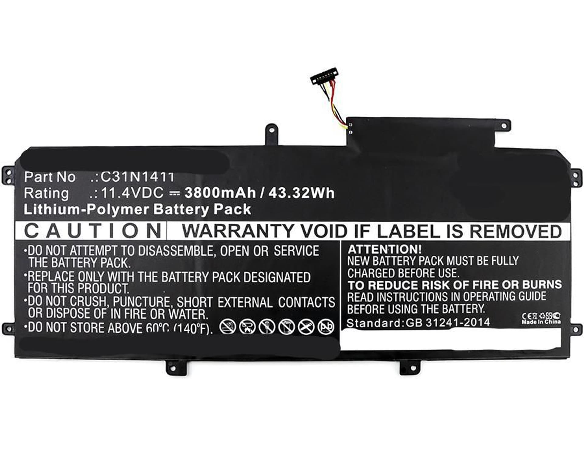 

CoreParts Laptop Battery for Asus