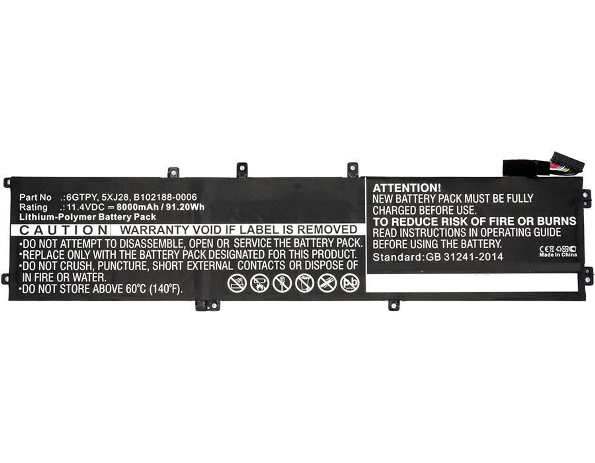 

CoreParts Laptop Battery for Dell