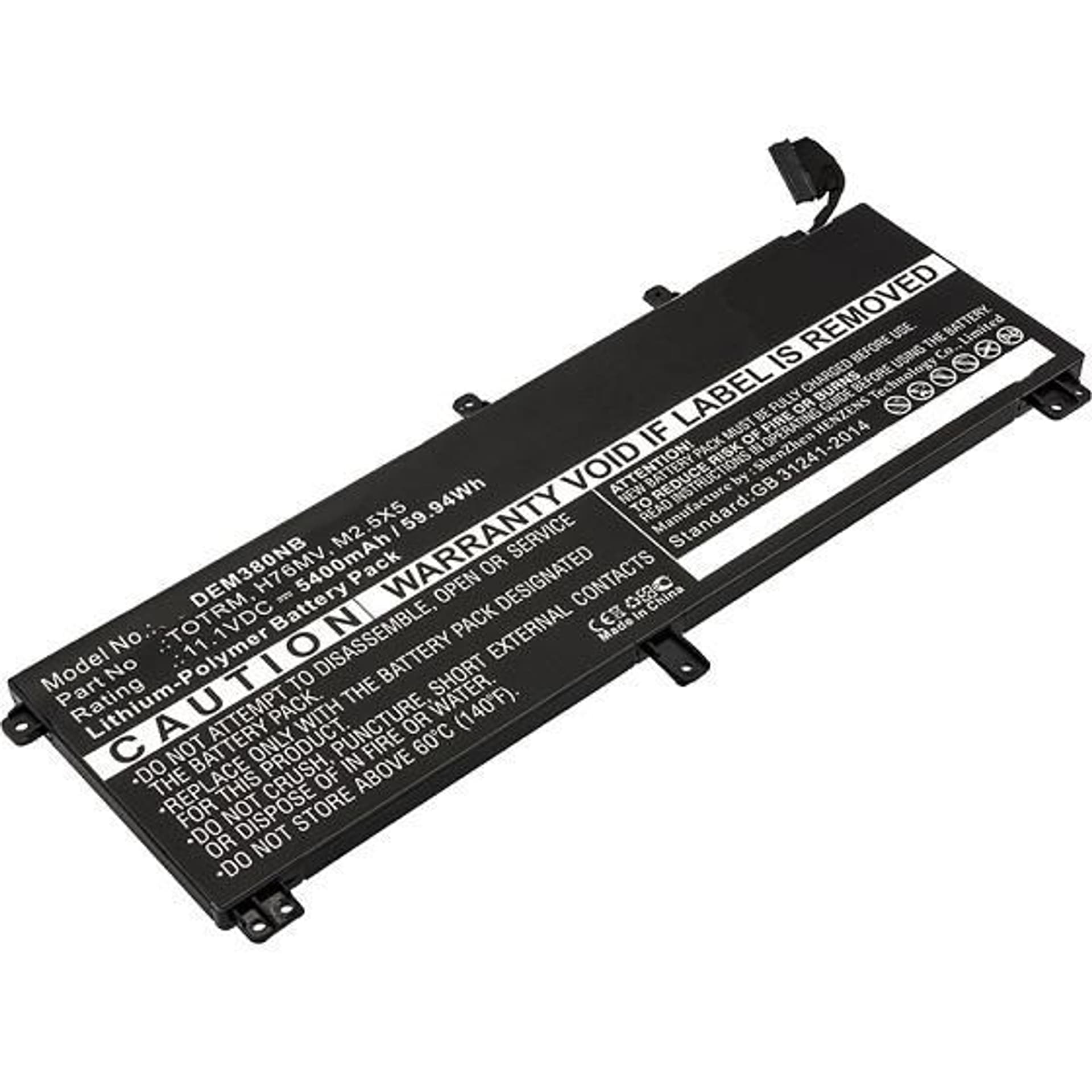 

CoreParts Laptop Battery for Dell