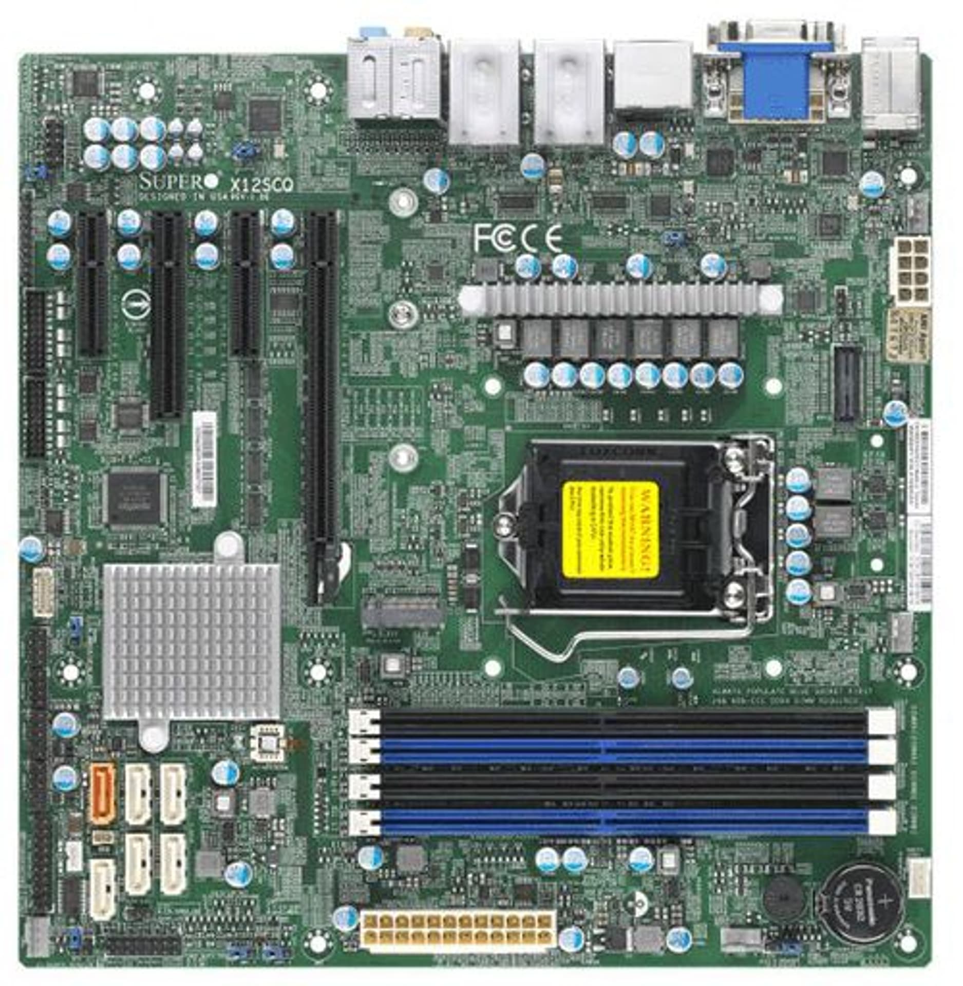

Supermicro X12SCQ Intel Q470E LGA 1200