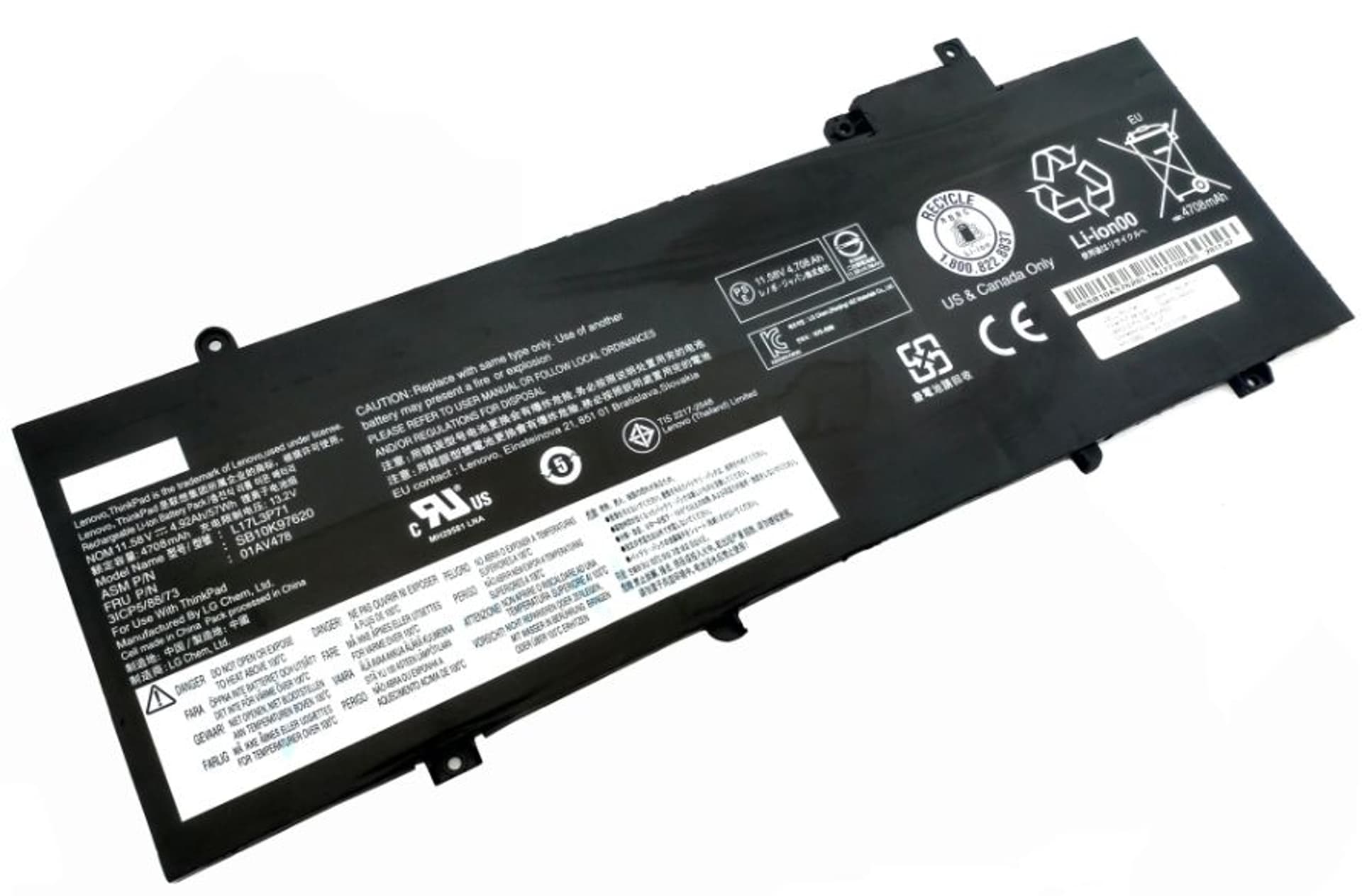 

Lenovo Battery 3c 57Wh LiIon SMP