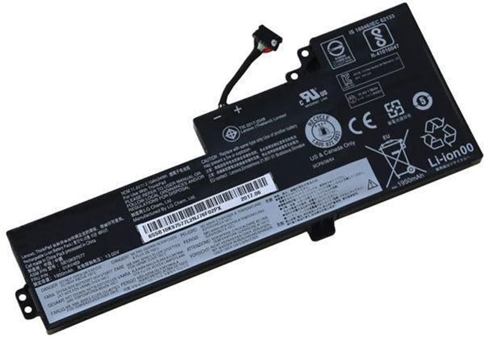 

Lenovo BATTERY Internal 3c 24Wh LiIon