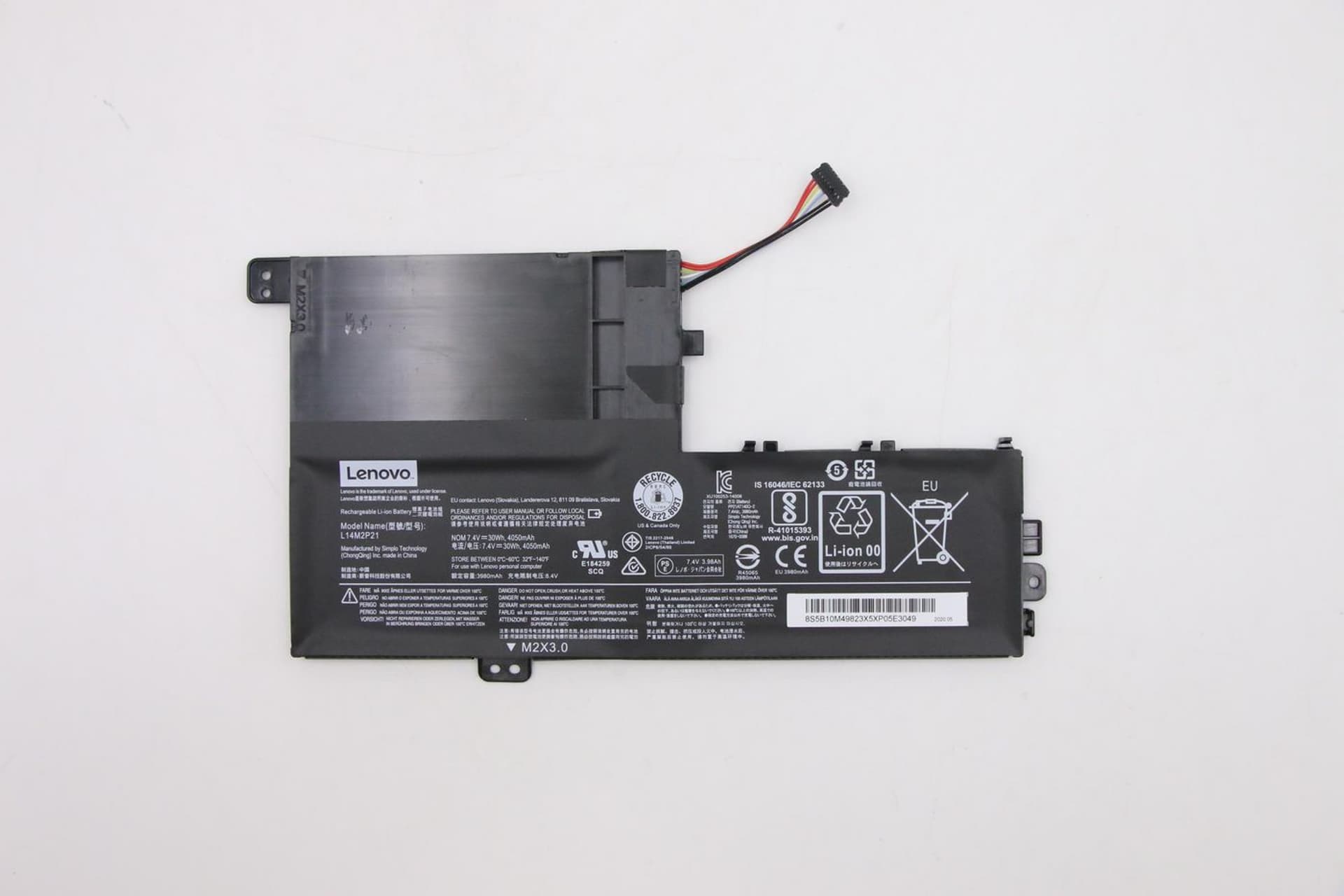 

Lenovo Battery 30 WH 2 Cell