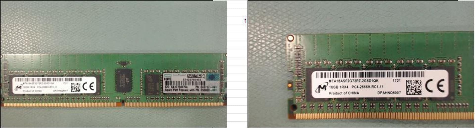 

Hewlett Packard Enterprise 16GB PC4-2666V-R, registered