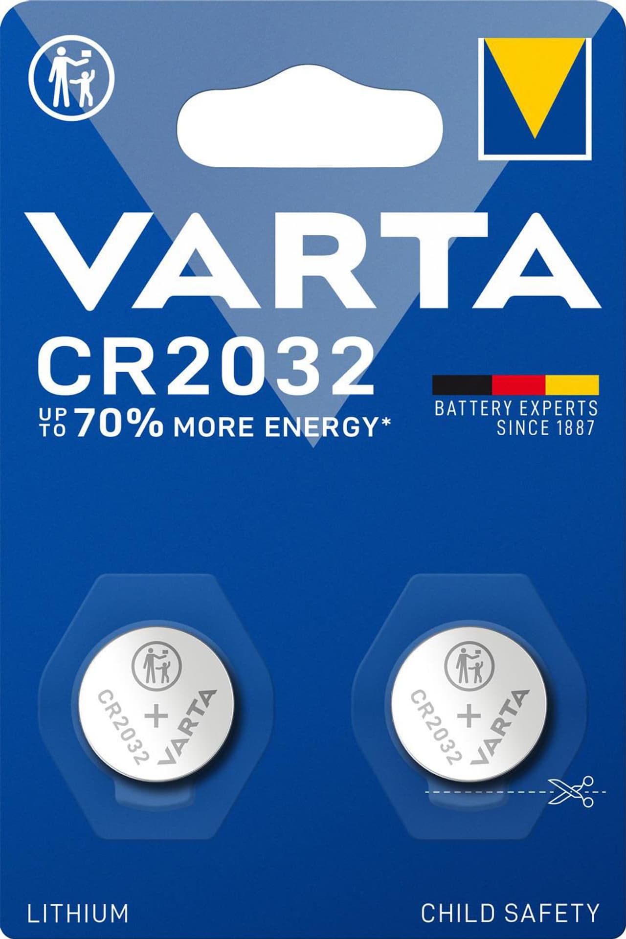 

Varta 1x2 CR 2032