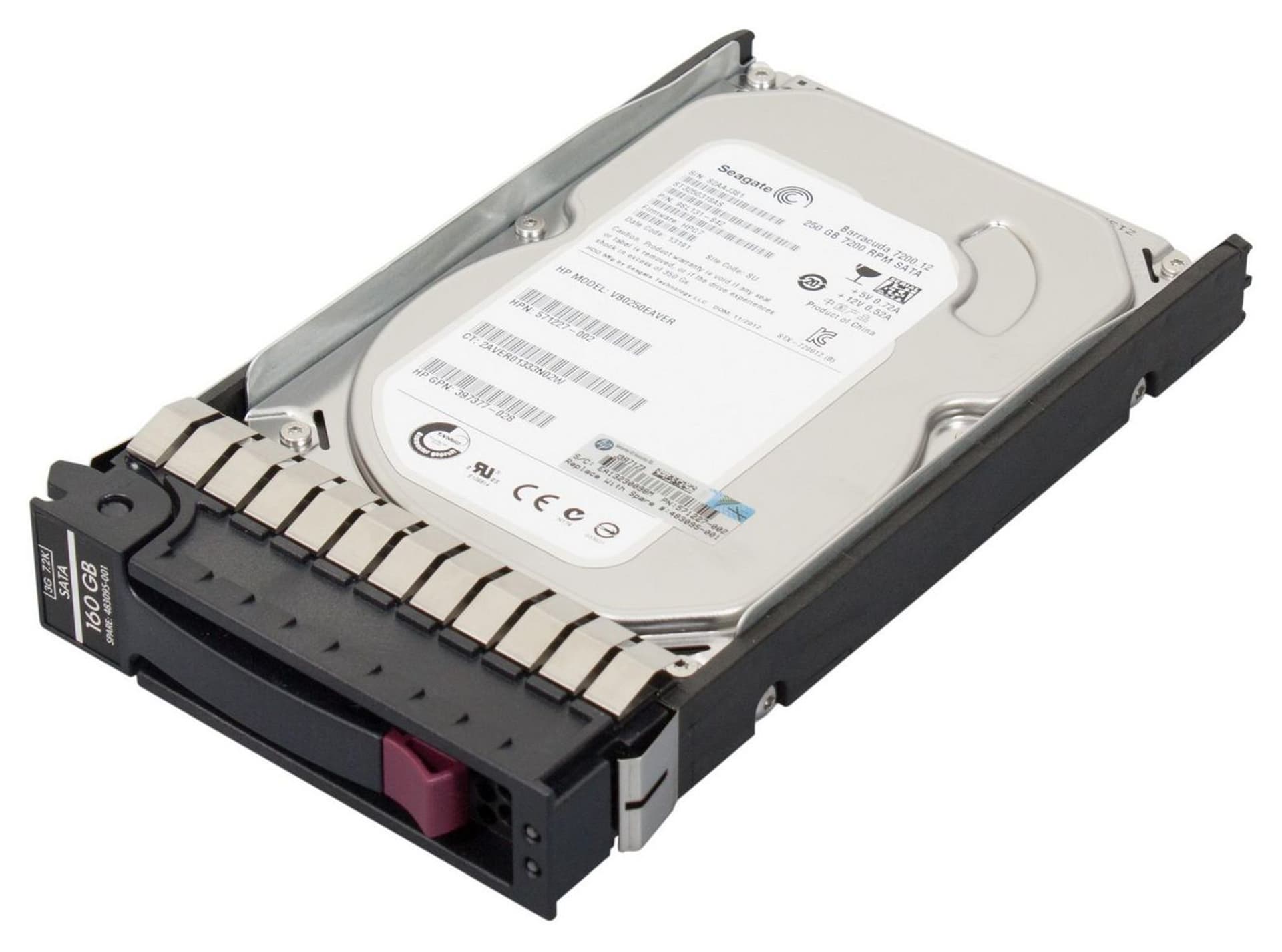 

Hewlett Packard Enterprise 160G 7.200Rpm SATA 3.5 Inch