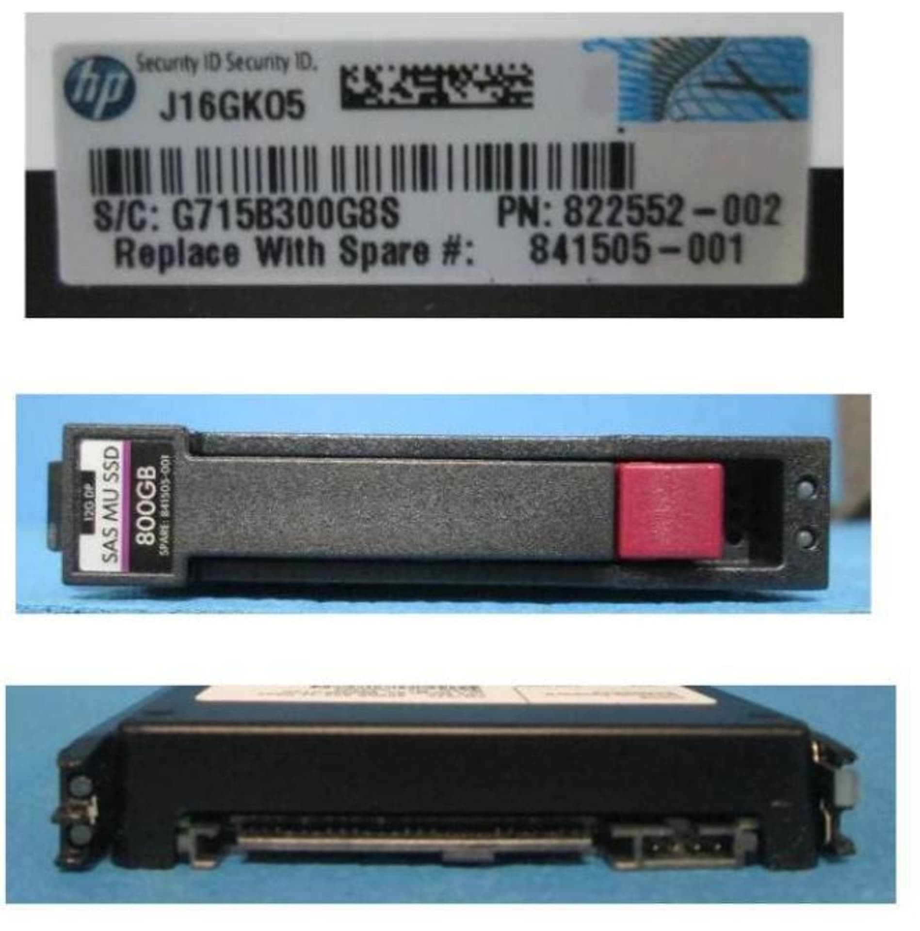 

Hewlett Packard Enterprise 841505-001 internal solid