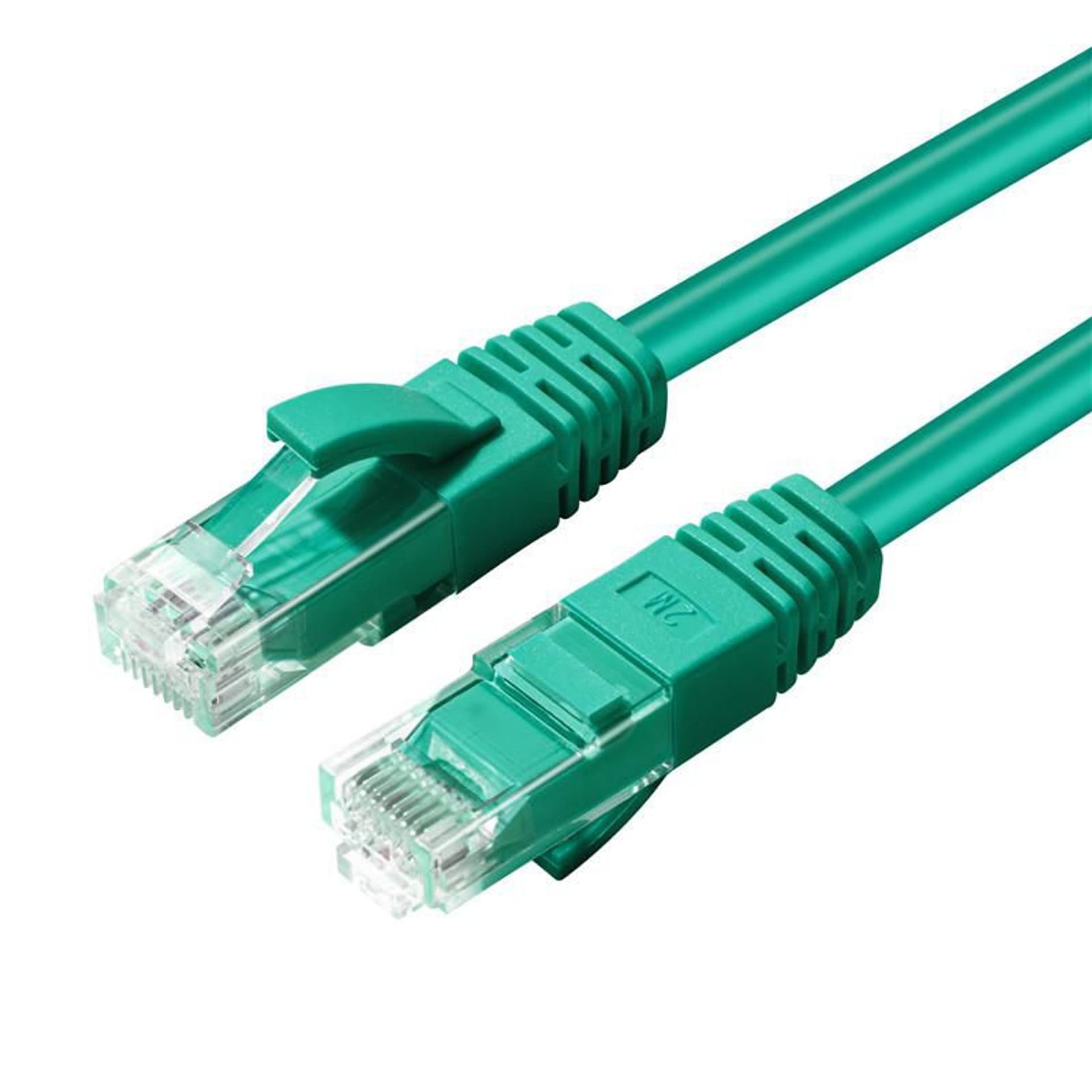 

MicroConnect U/UTP CAT6 1M Green LSZH