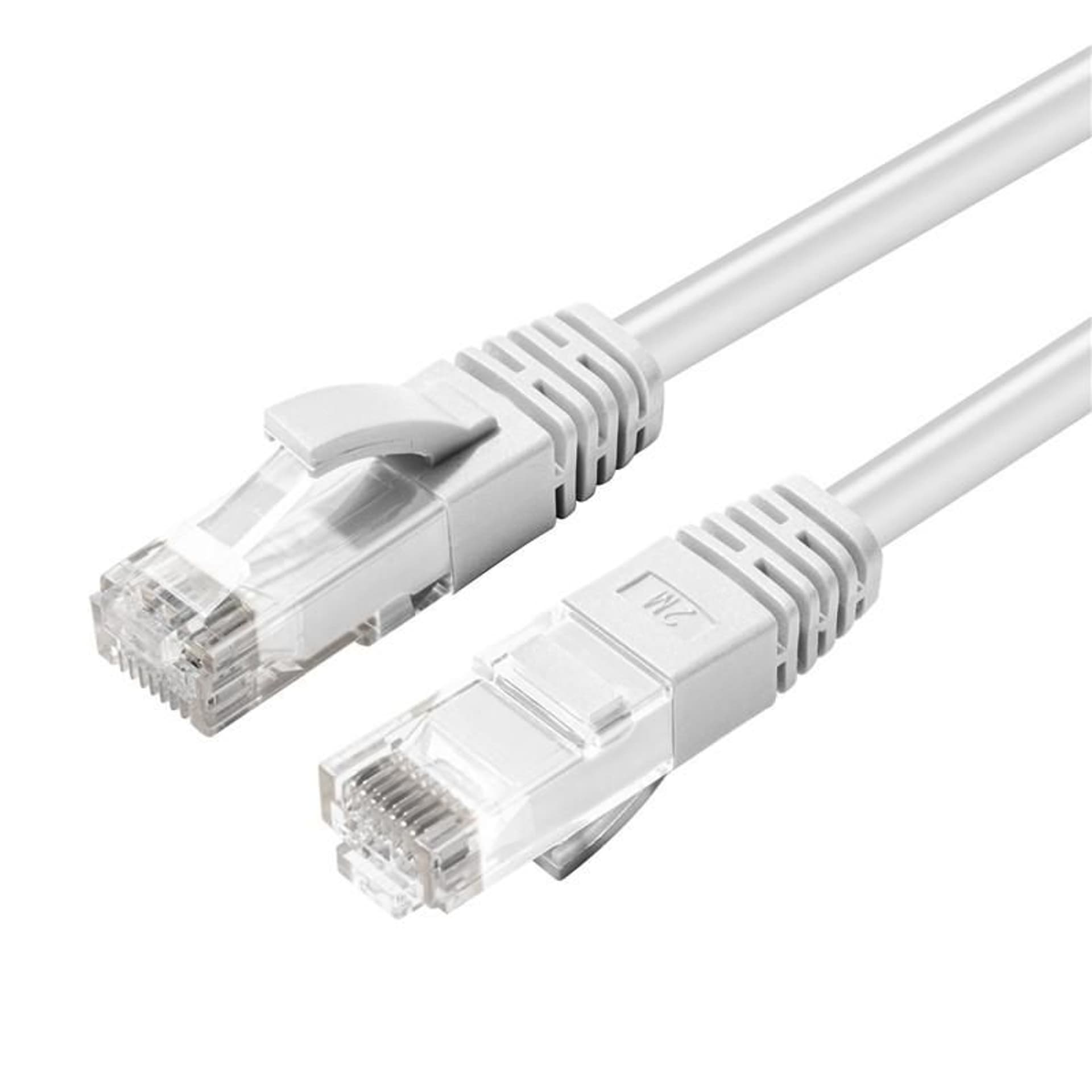 

MicroConnect CAT6A UTP 0.25m White LSZH