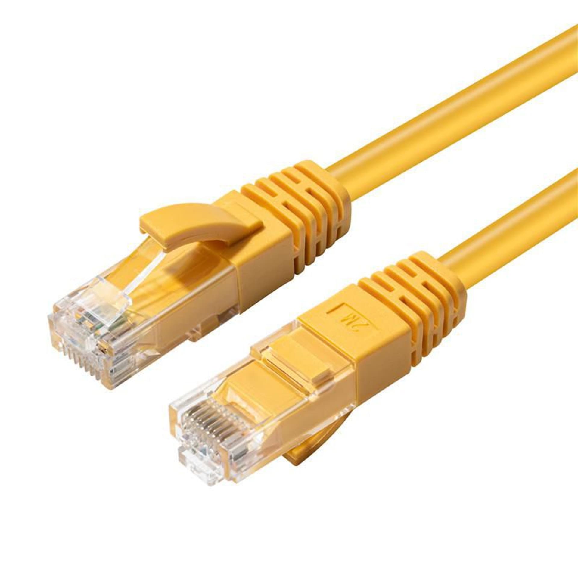 

MicroConnect CAT6A UTP 0.25m Yellow LSZH