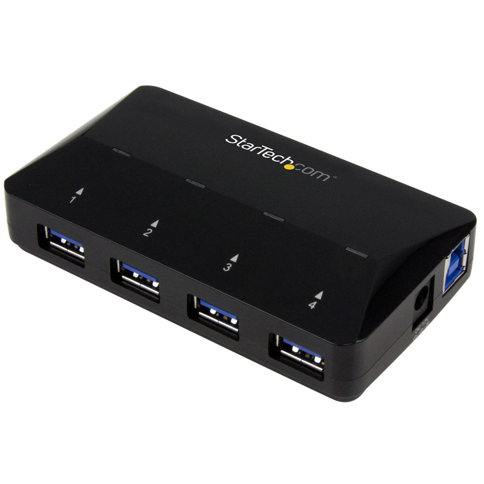 

StarTech.com 4-PORT USB 3 HUB + 2.4A DCP