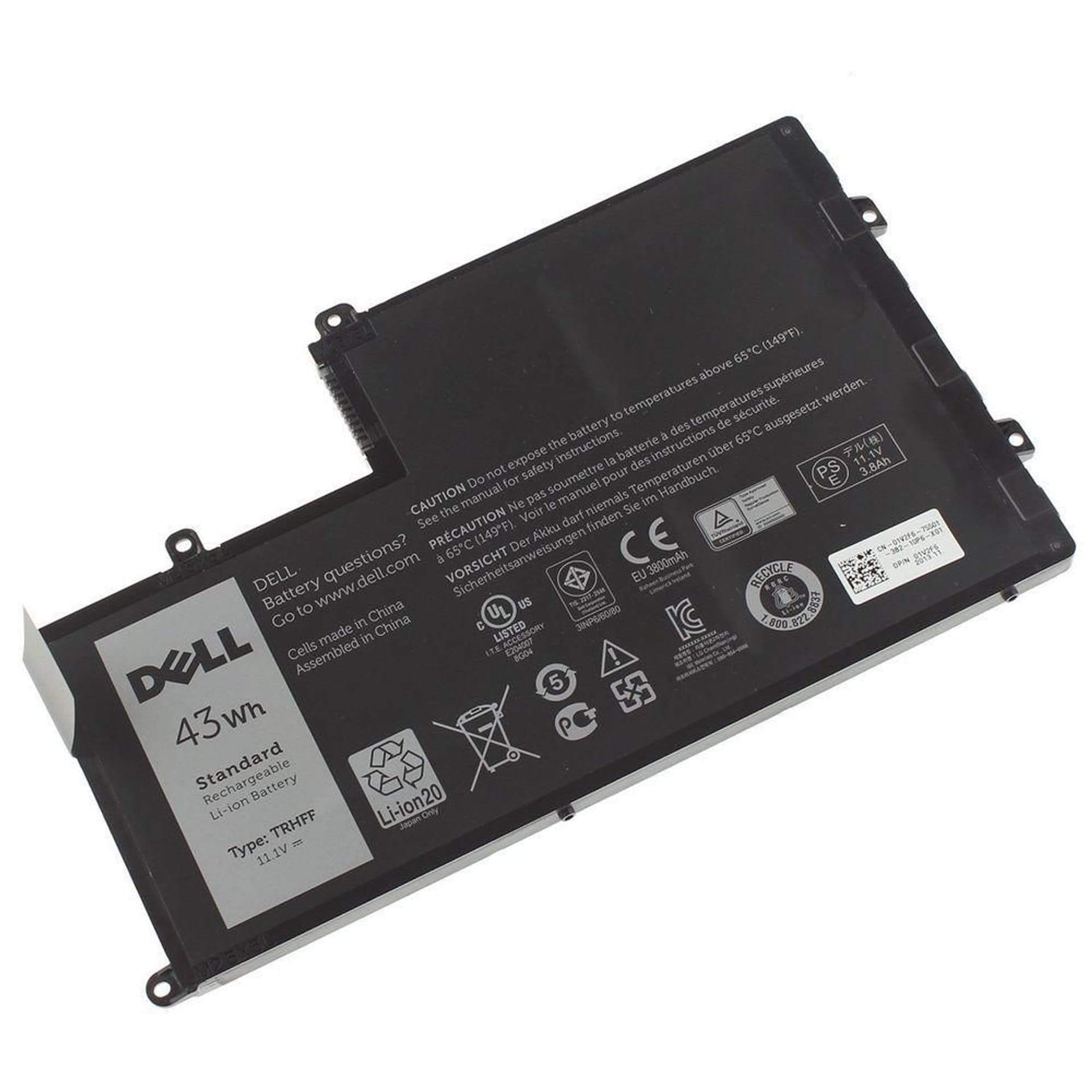 

Dell Battery 43WHR 3 Cell Lithium