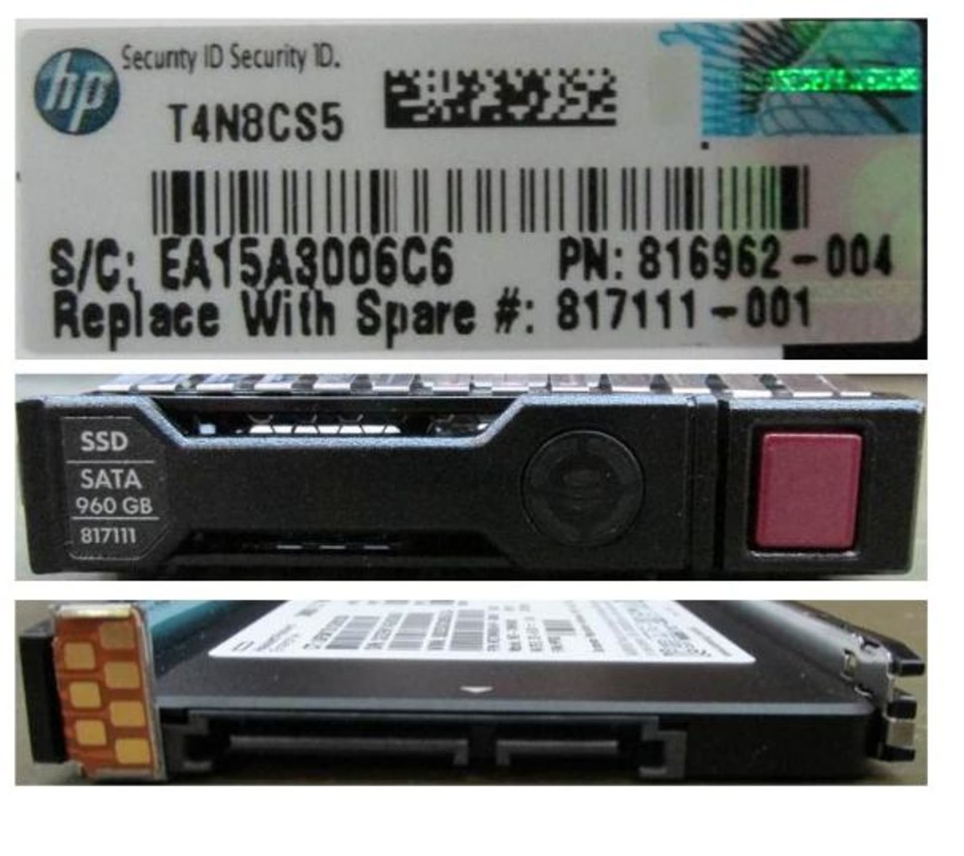 

Hewlett Packard Enterprise 960 GB hot-plug SSD 2.5-inch