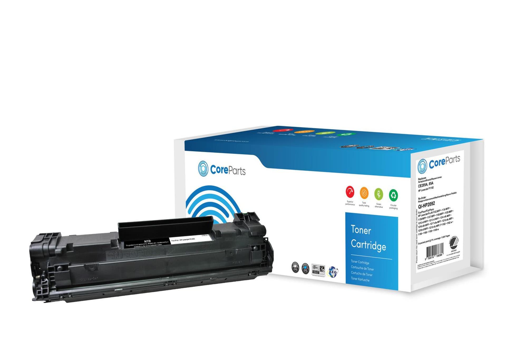 

CoreParts Toner Black CE285A