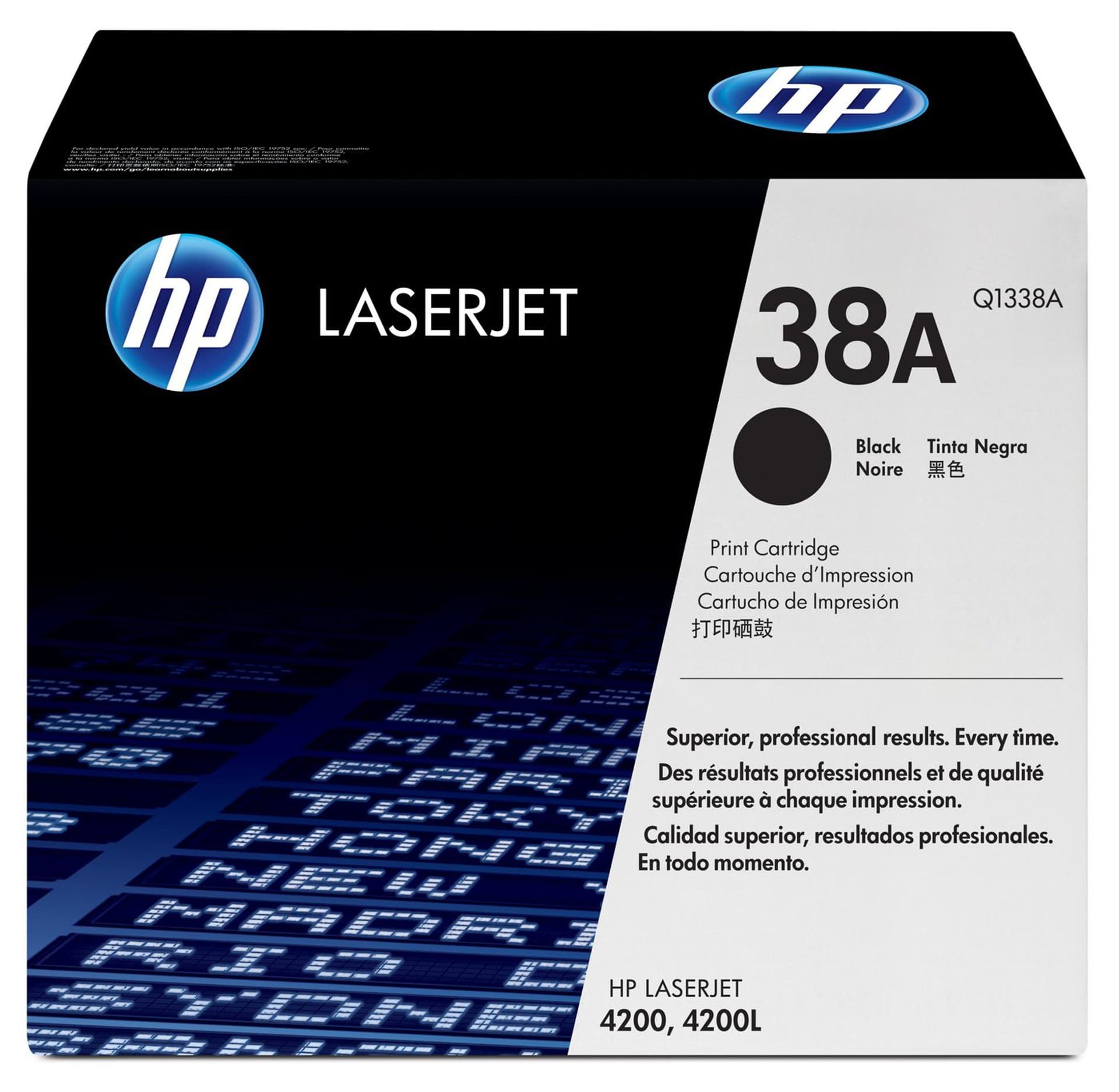 

Toner HP 38A (Q1338A) czarny 12000str LaserJet 4200, Q1338a) czarny 12000str laserjet 420