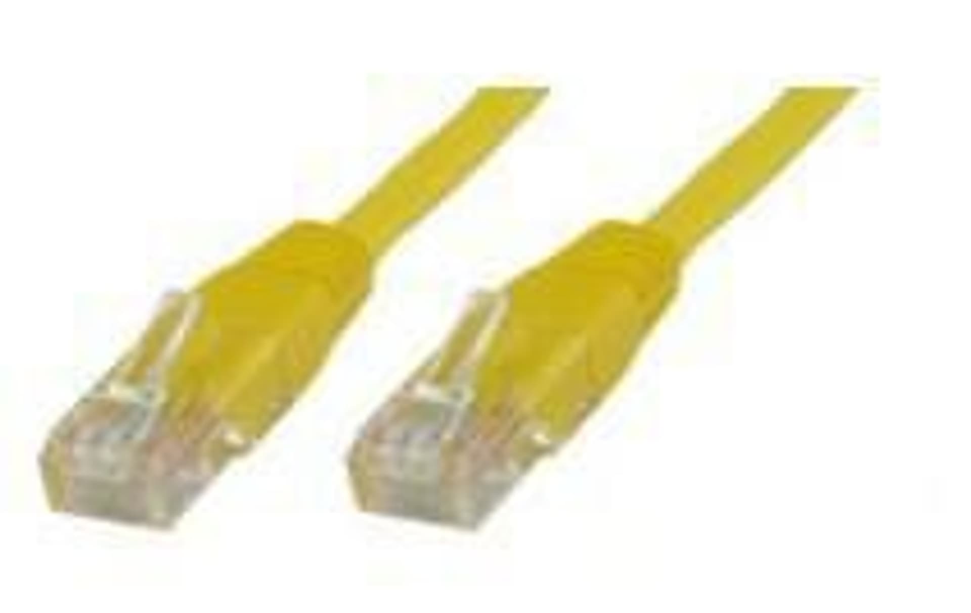 

MicroConnect U/UTP CAT5e 5M Yellow PVC