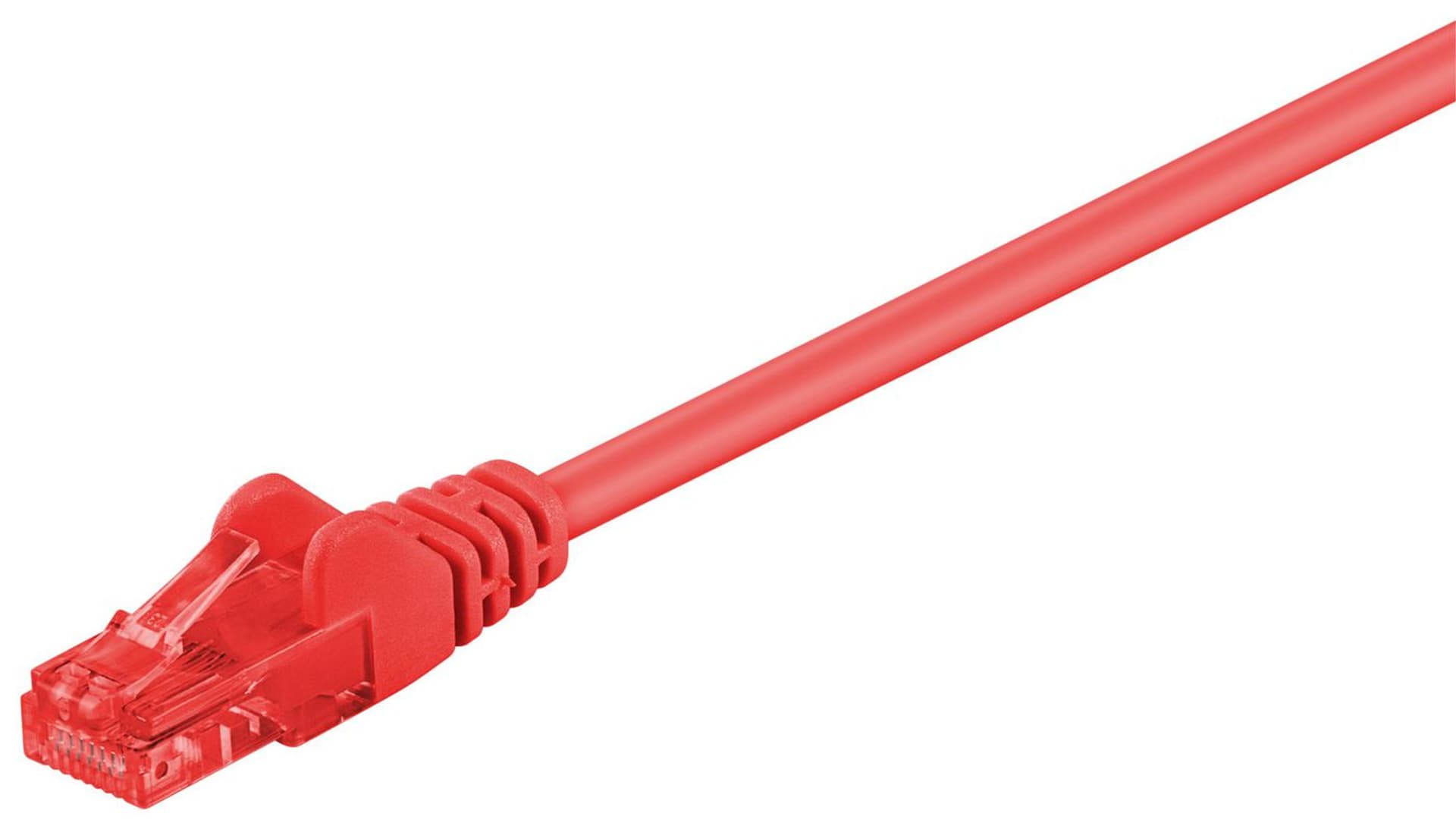 

MicroConnect U/UTP CAT6 30M Red LSZH