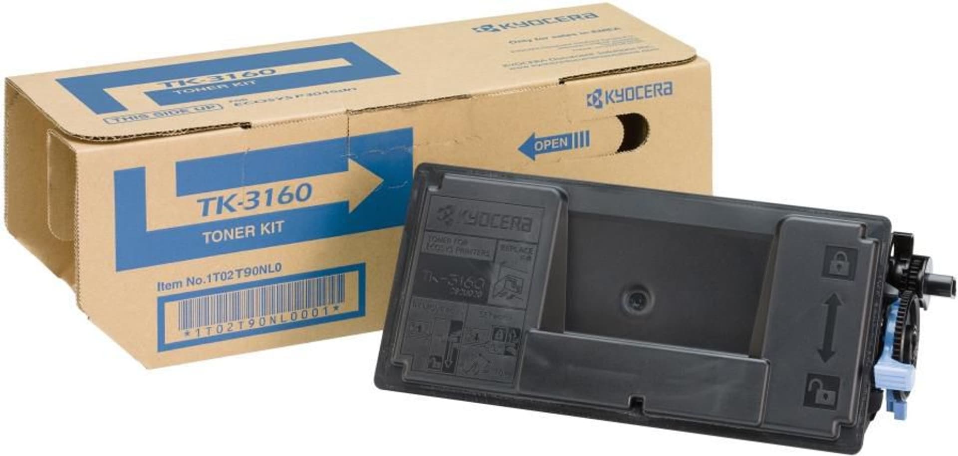 

Kyocera Toner Black TK-3160
