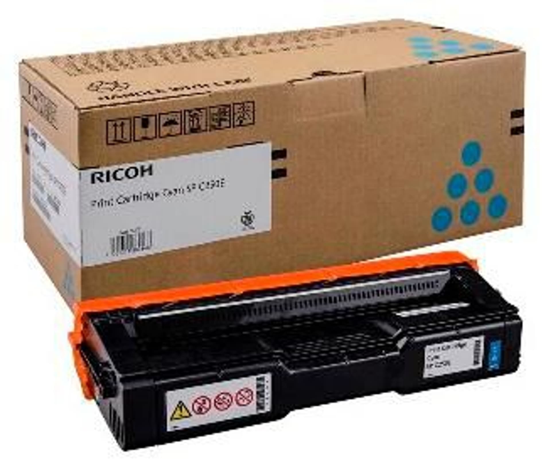 

Ricoh oryginalny toner 407544, cyan, 1600s, Ricoh SPC 250E, O