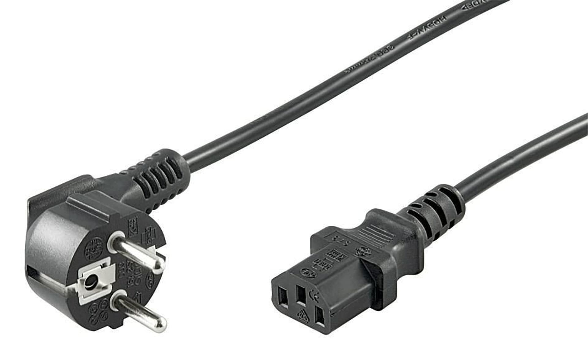 

MicroConnect Power Cord 0,5m Black IEC320