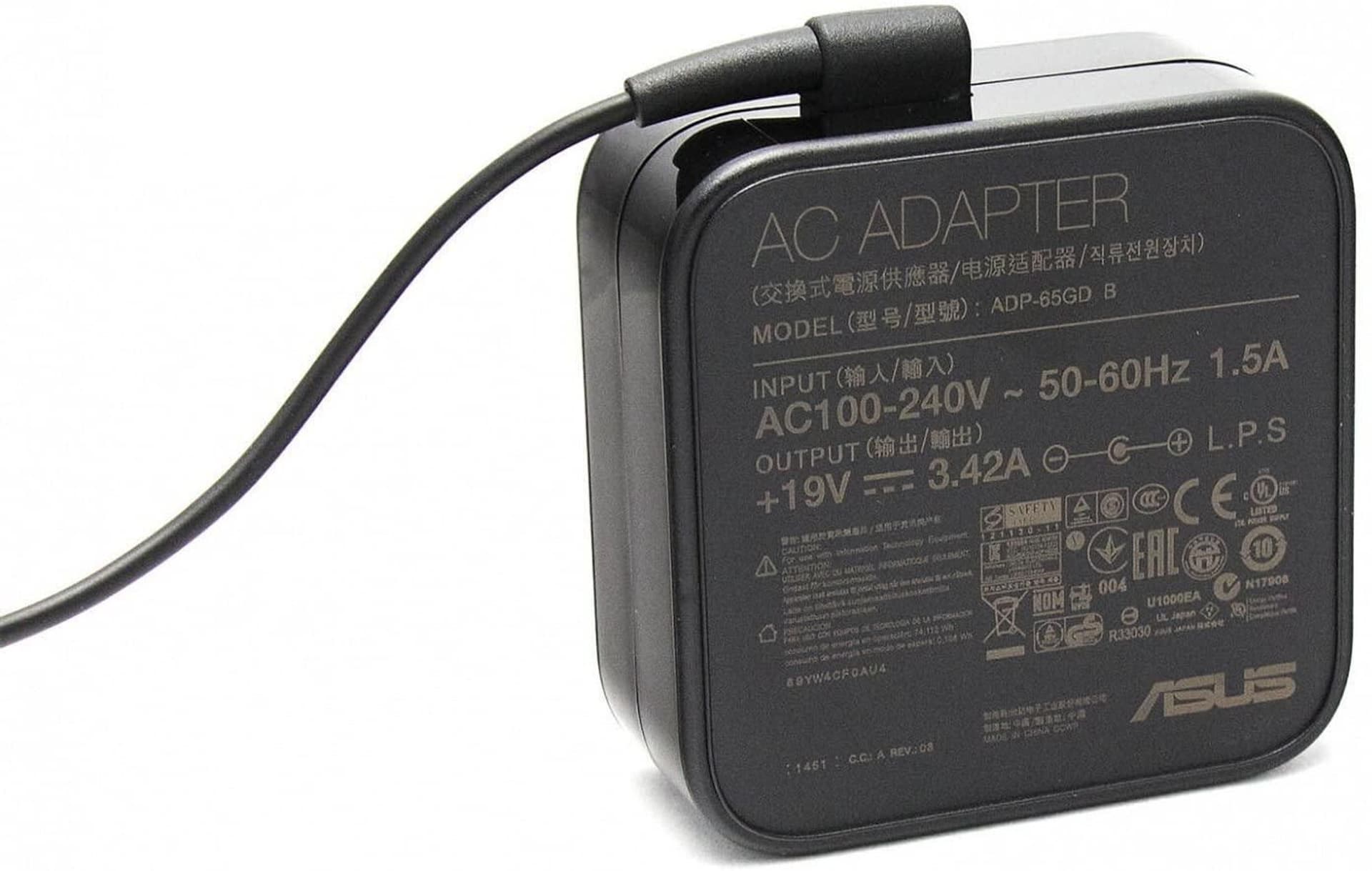 

Asus POWER ADAPTOR 65W 19V