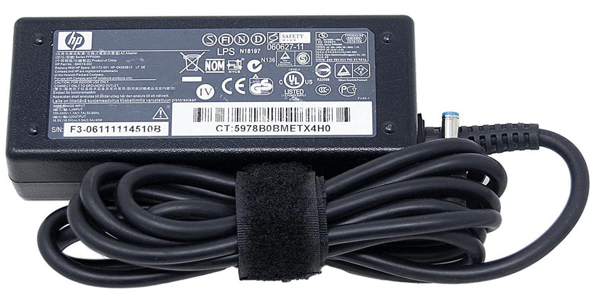 

HP 65W Adptr Npfc Sb 4.5Ra