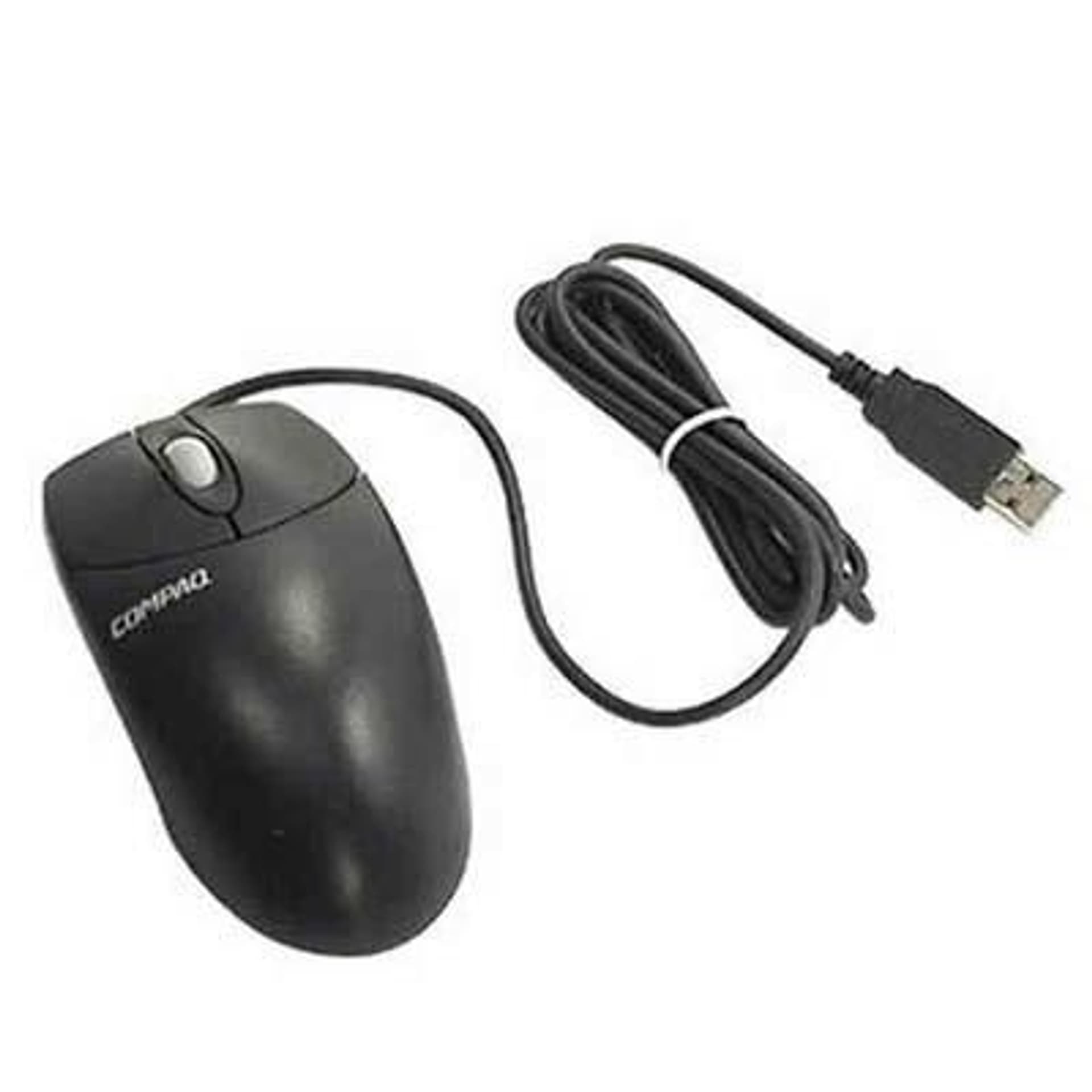 

HP USB optical mouse black