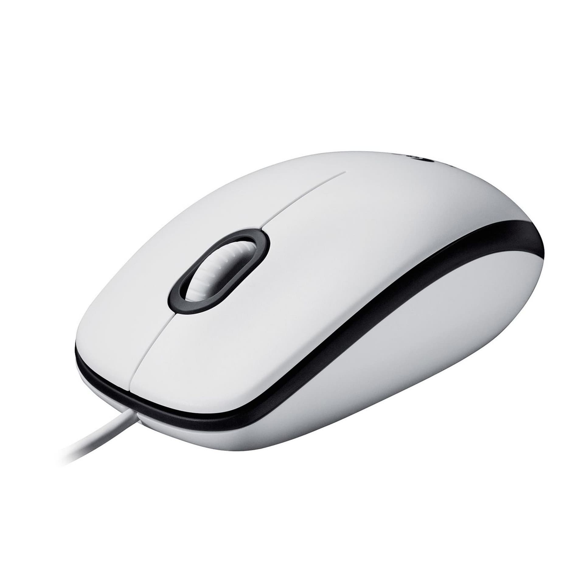 

Logitech M100, Corded mouse, White