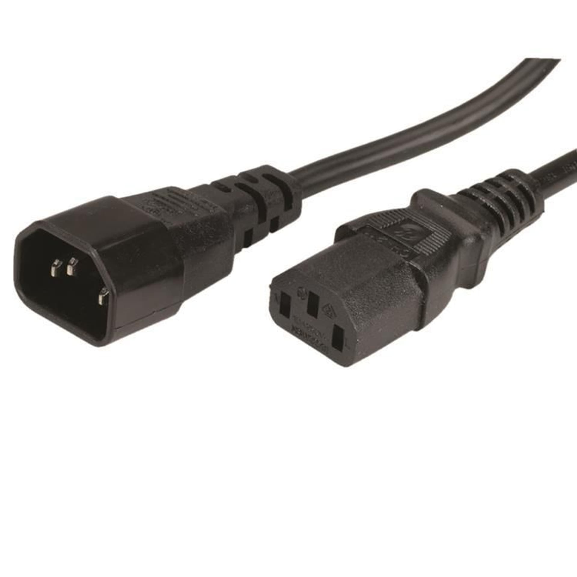 

Roline Power Cable Black 0.5 M C14