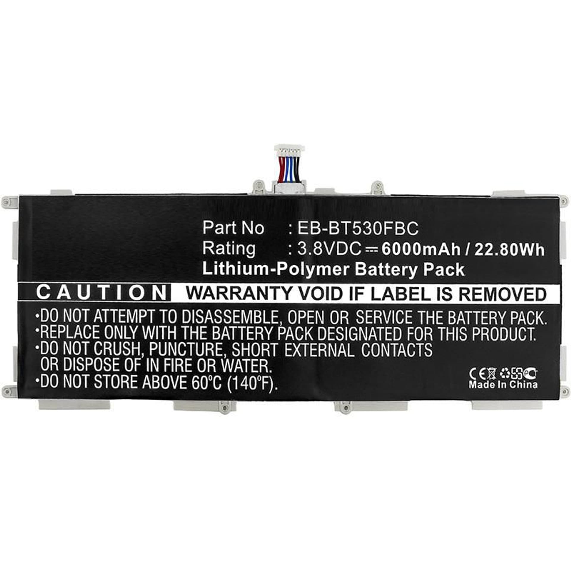 

CoreParts Battery for Samsung Gal Tab4
