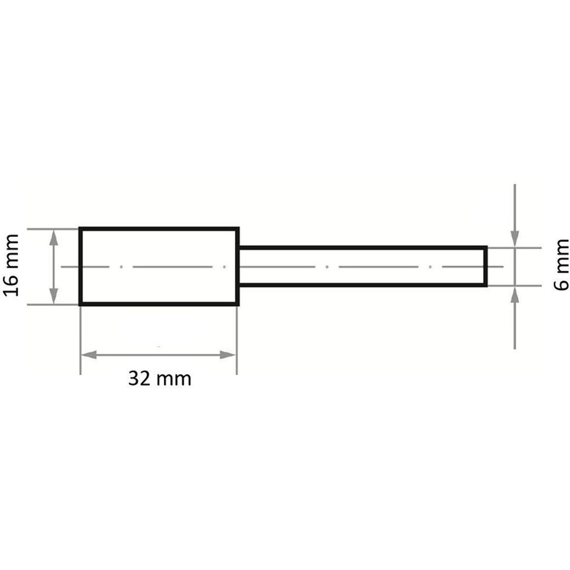 

ŚCIERNICA TRZPIENIOWA EKR 46 N V4 16*32*6