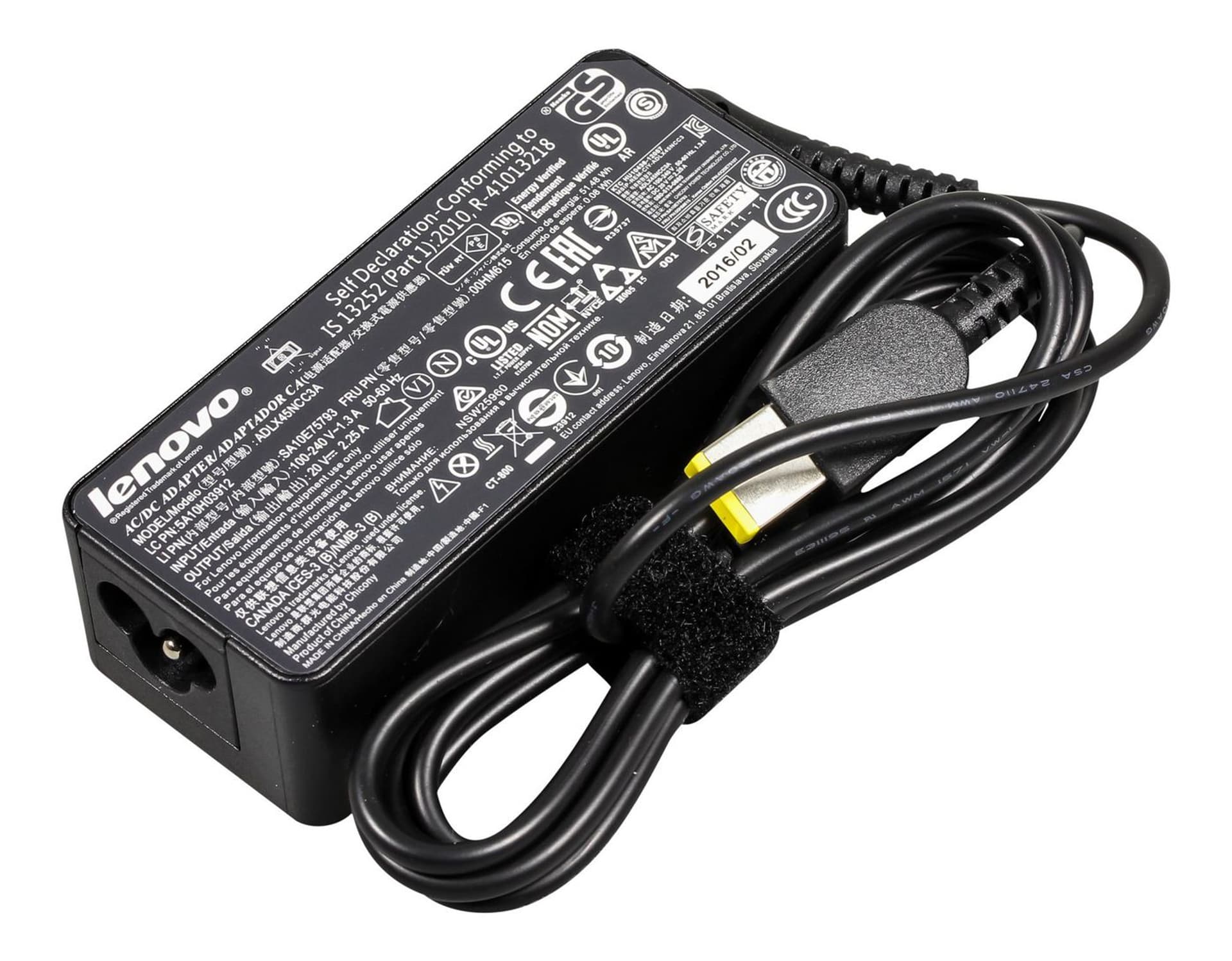 

Lenovo AC Adapter 45 W 3 Pin WW