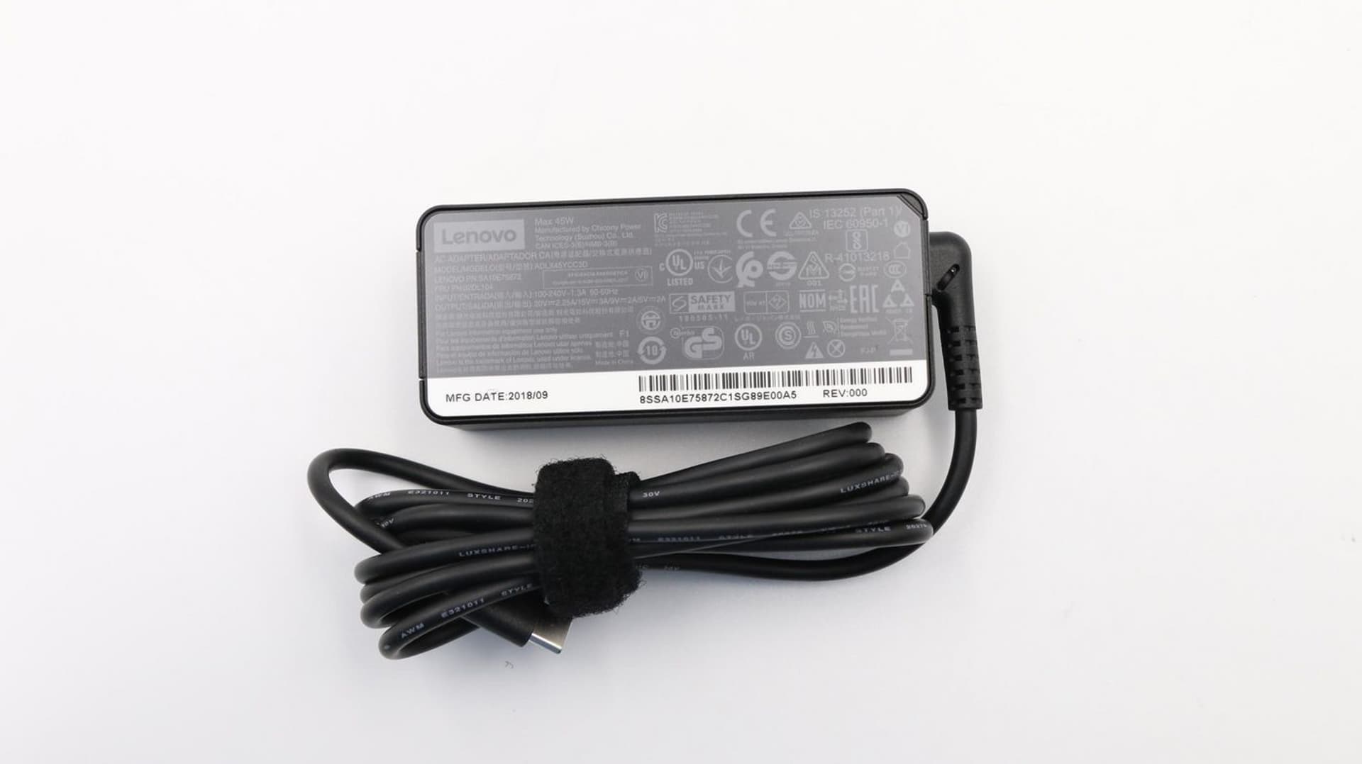 

Lenovo PD,45W,20/15/9/5V,3P,WW,CHY