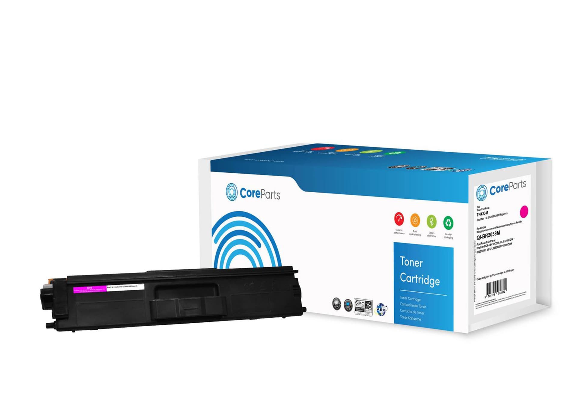 

CoreParts Toner Magenta TN423M-NTR