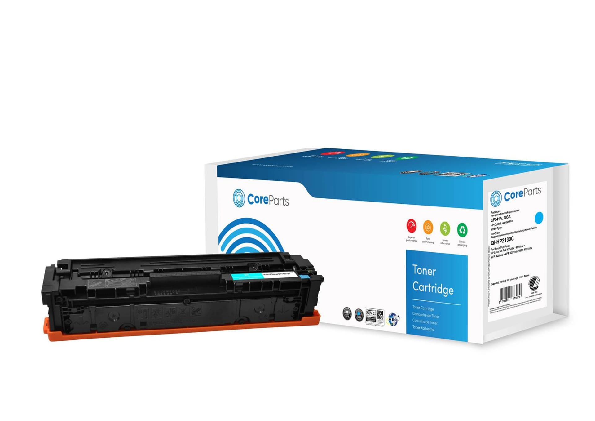 

CoreParts Toner Cyan M254C-NTR