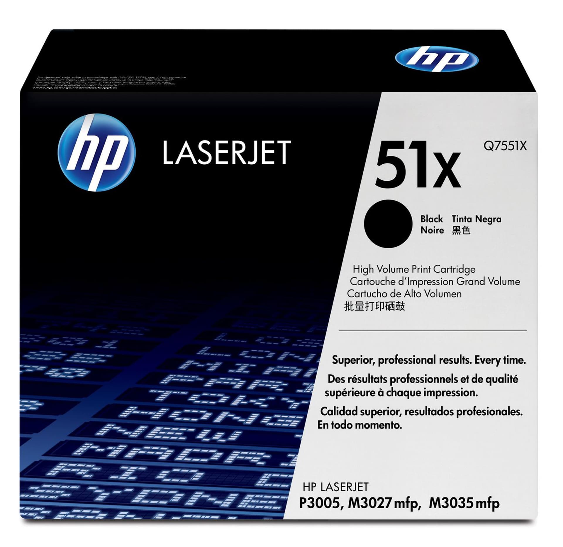

Toner HP 51X (Q7551X) czarny 13000str, Q7551x) czarny 13000st
