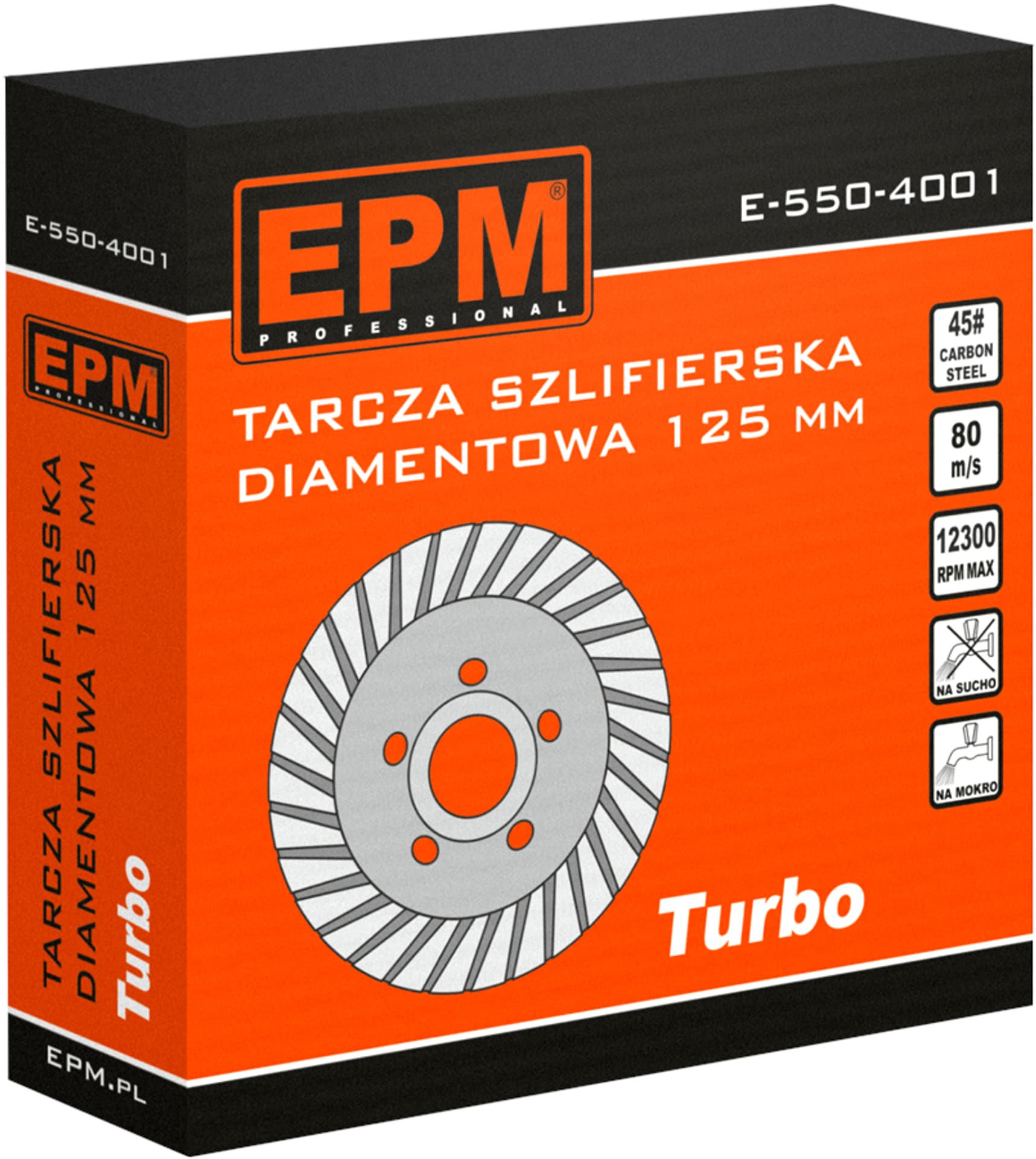 

TARCZA DIAMENTOWA SZLIFIERSKA TURBO 125MM