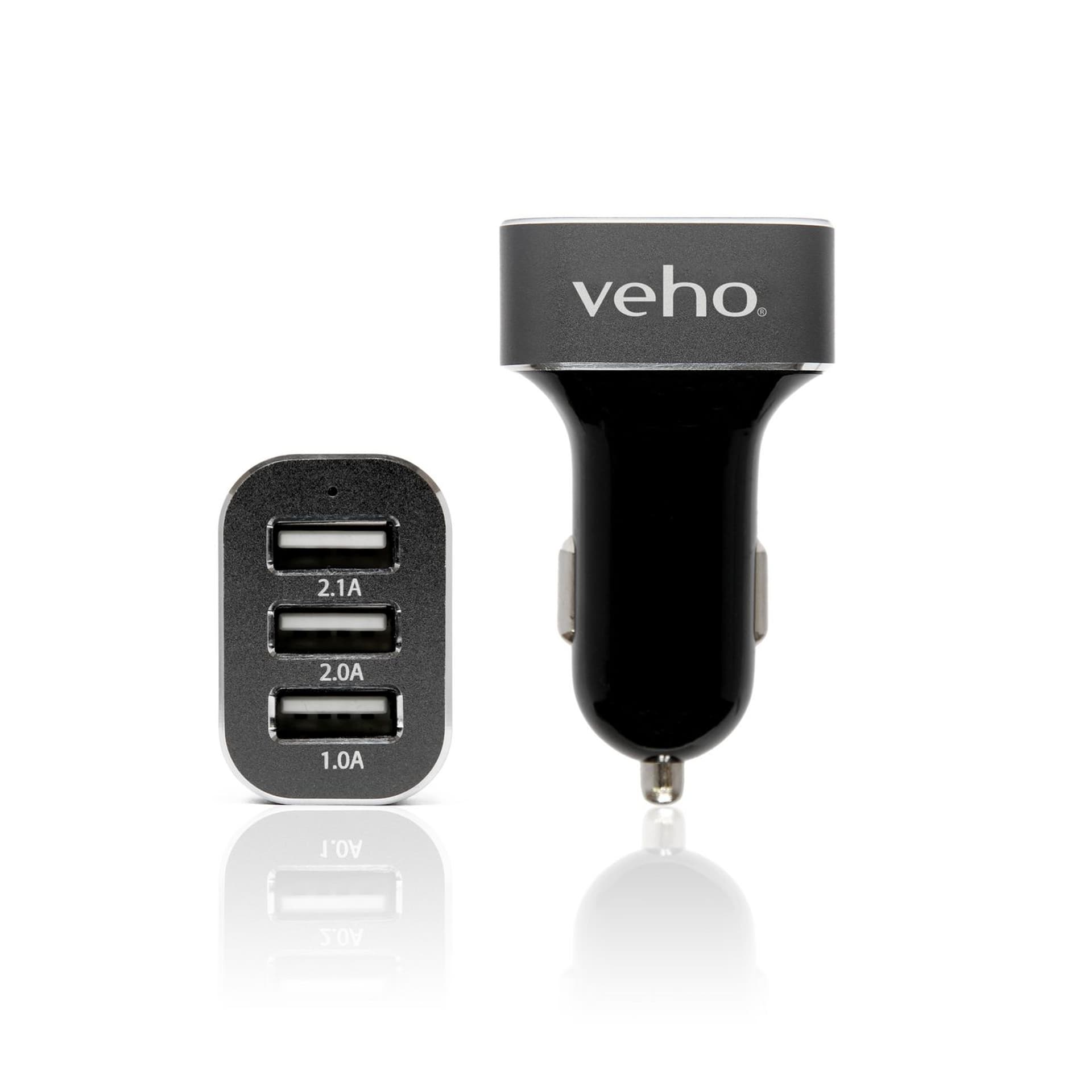 

Veho Triple USB 5V 5.1a Car charger