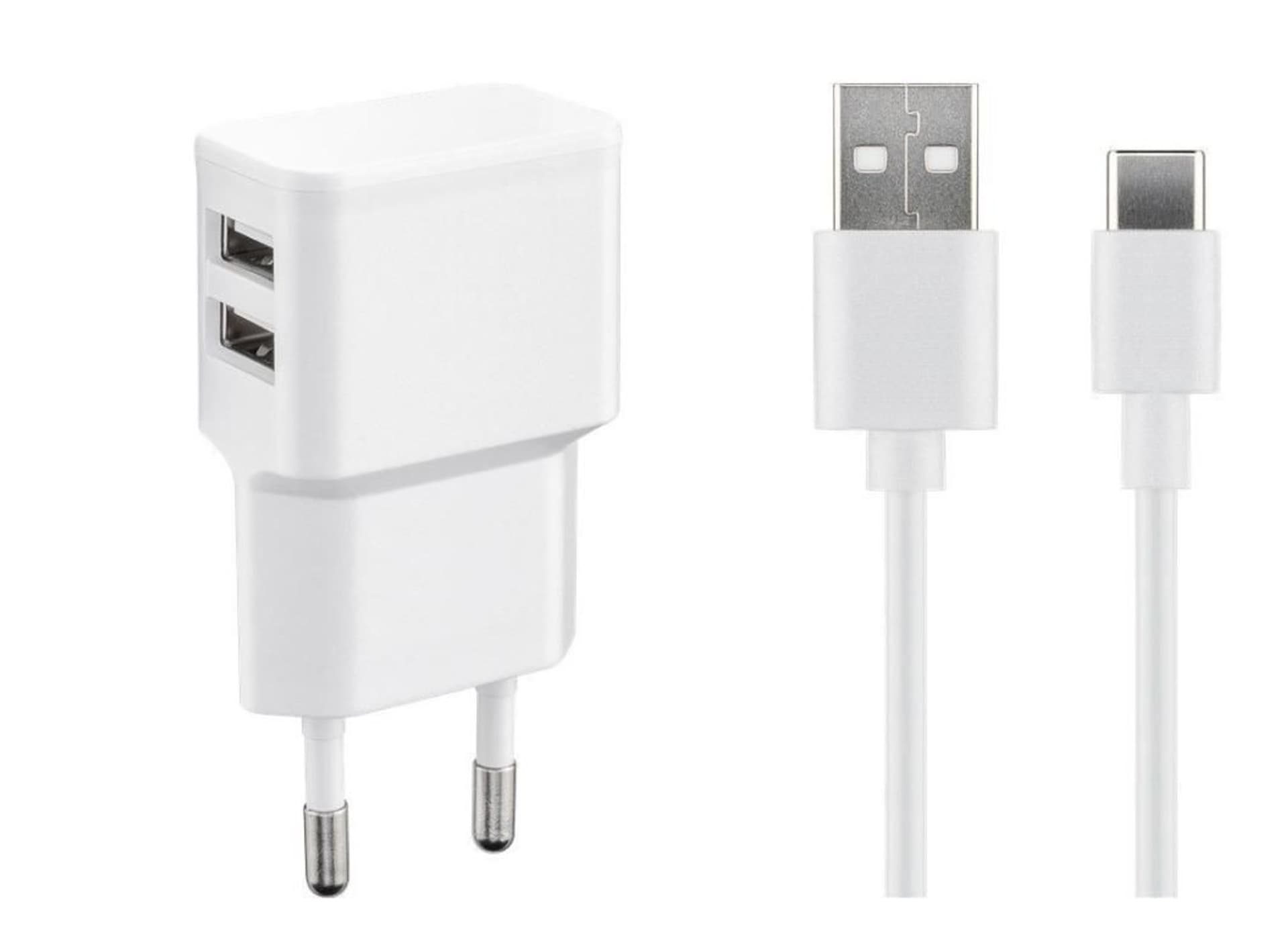 

MicroConnect USB-C Charger Set 2.4 A