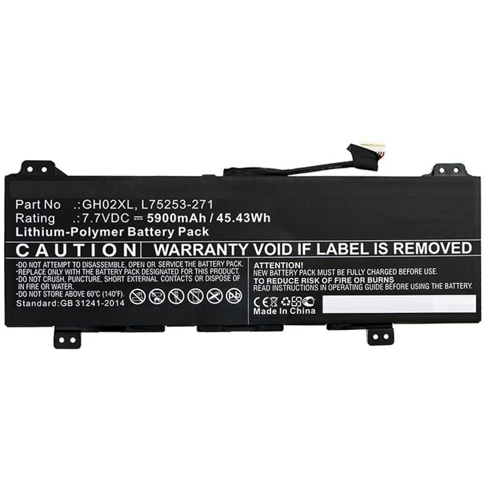 

CoreParts Laptop Battery for HP