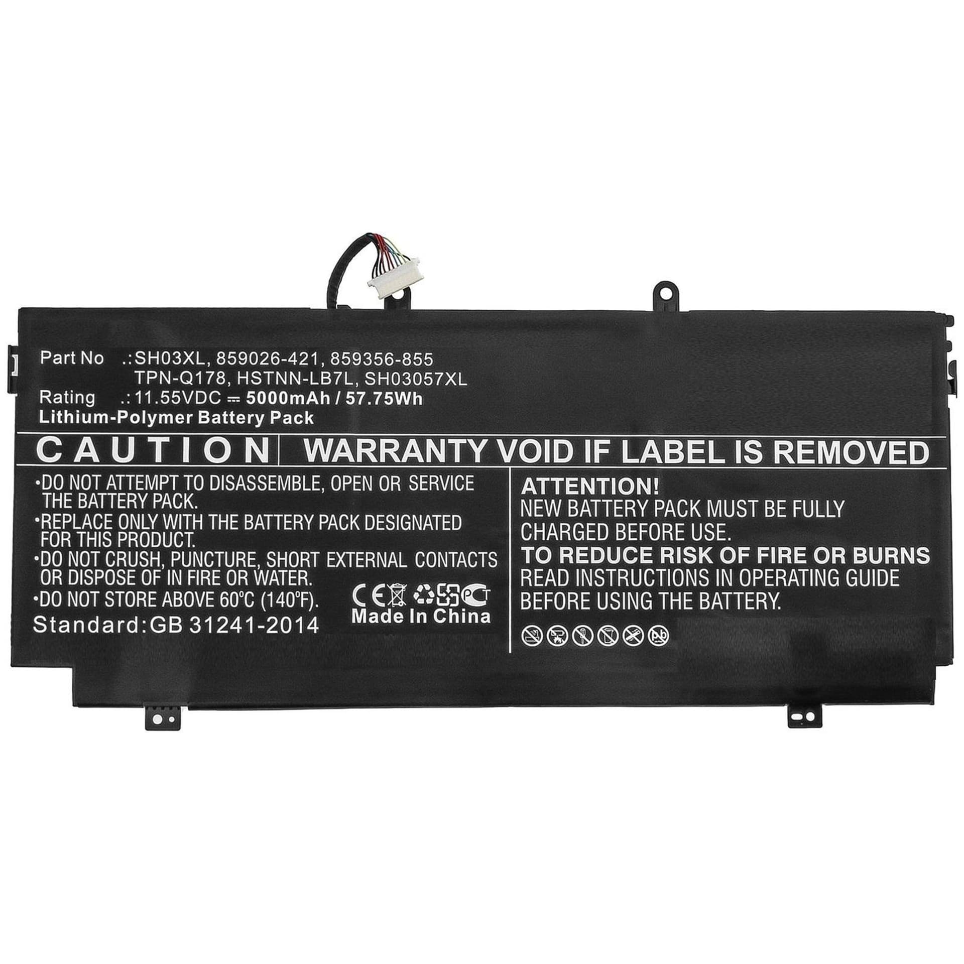 

CoreParts Laptop Battery for HP