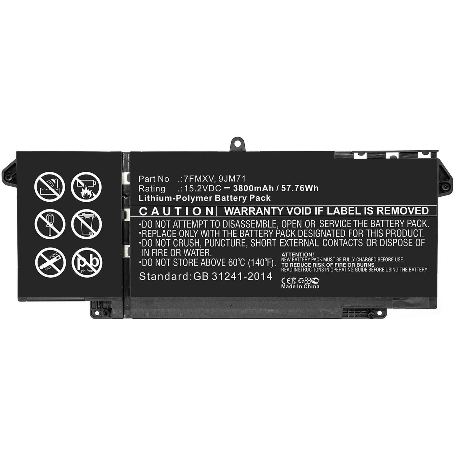 

CoreParts Laptop Battery for Dell