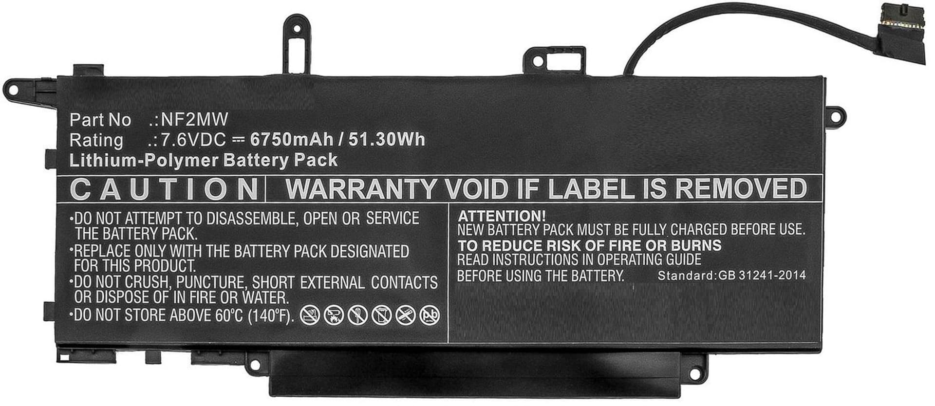 

CoreParts Laptop Battery for Dell