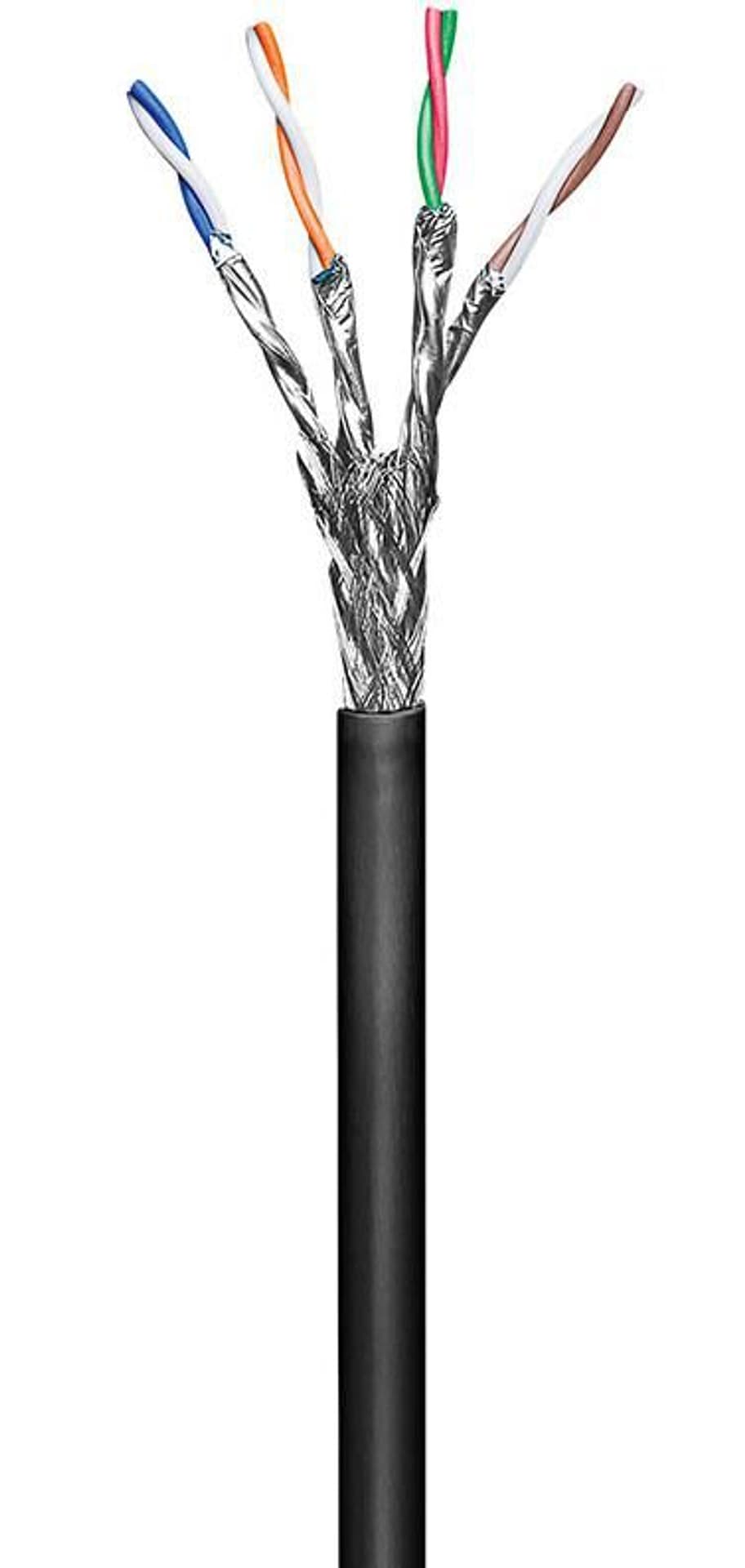 

MicroConnect S/FTP CAT6 Outdoor 100m Black