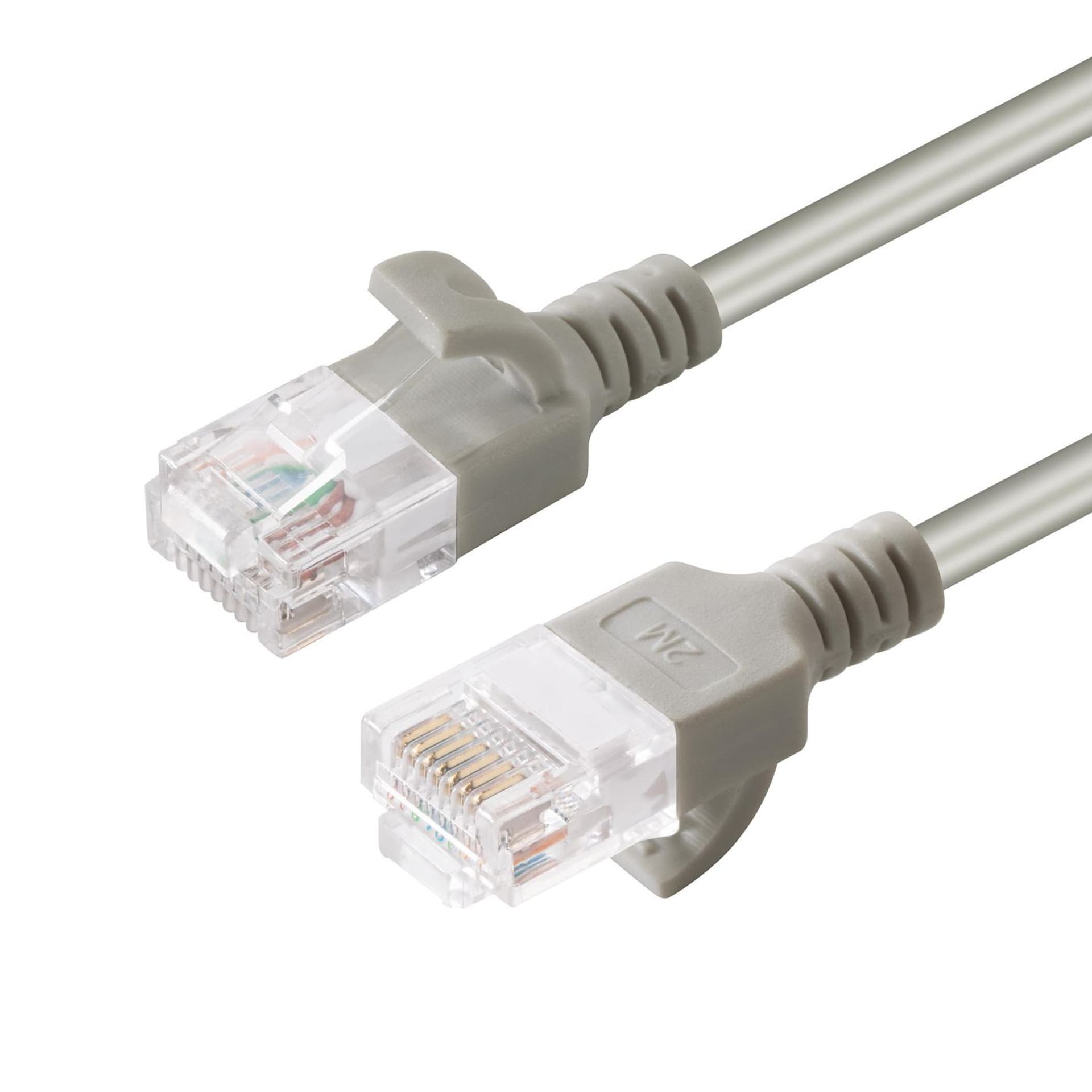 

MicroConnect U/UTP CAT6A Slim 10M Grey