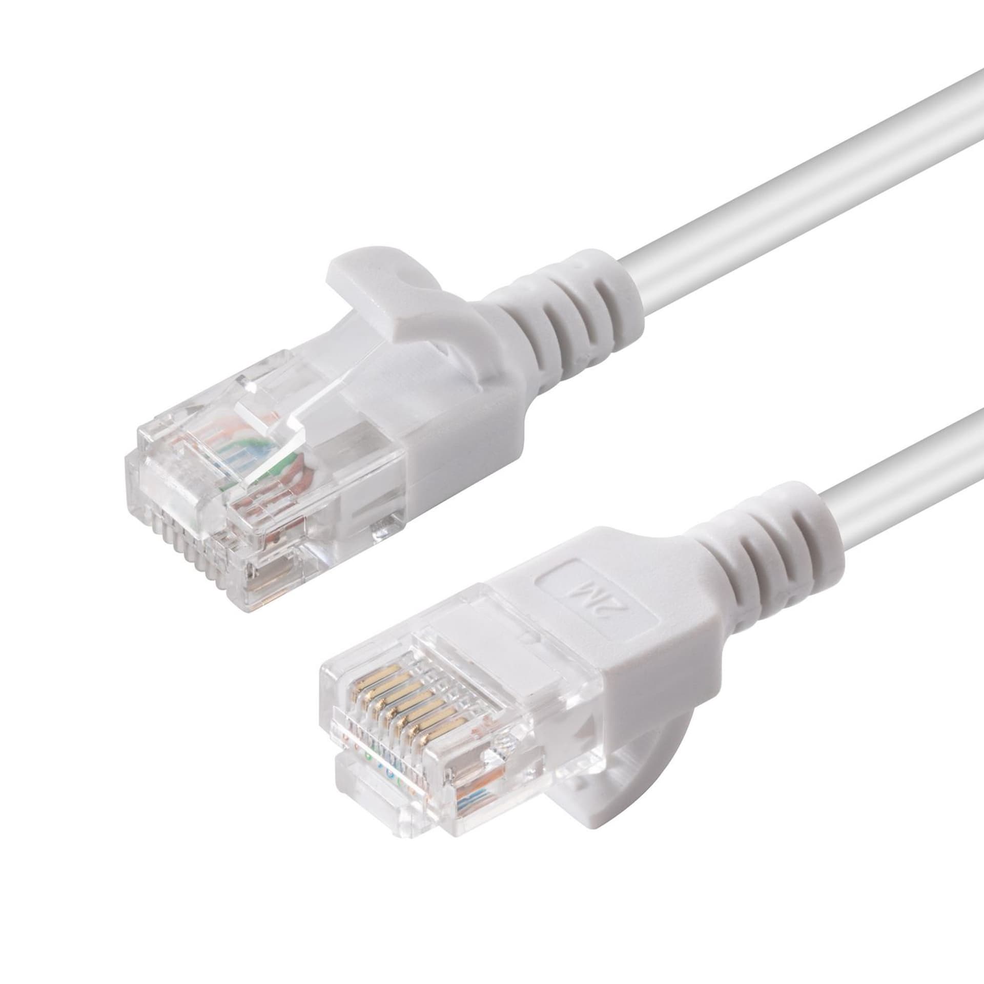 

MicroConnect U/UTP CAT6A Slim 2M White