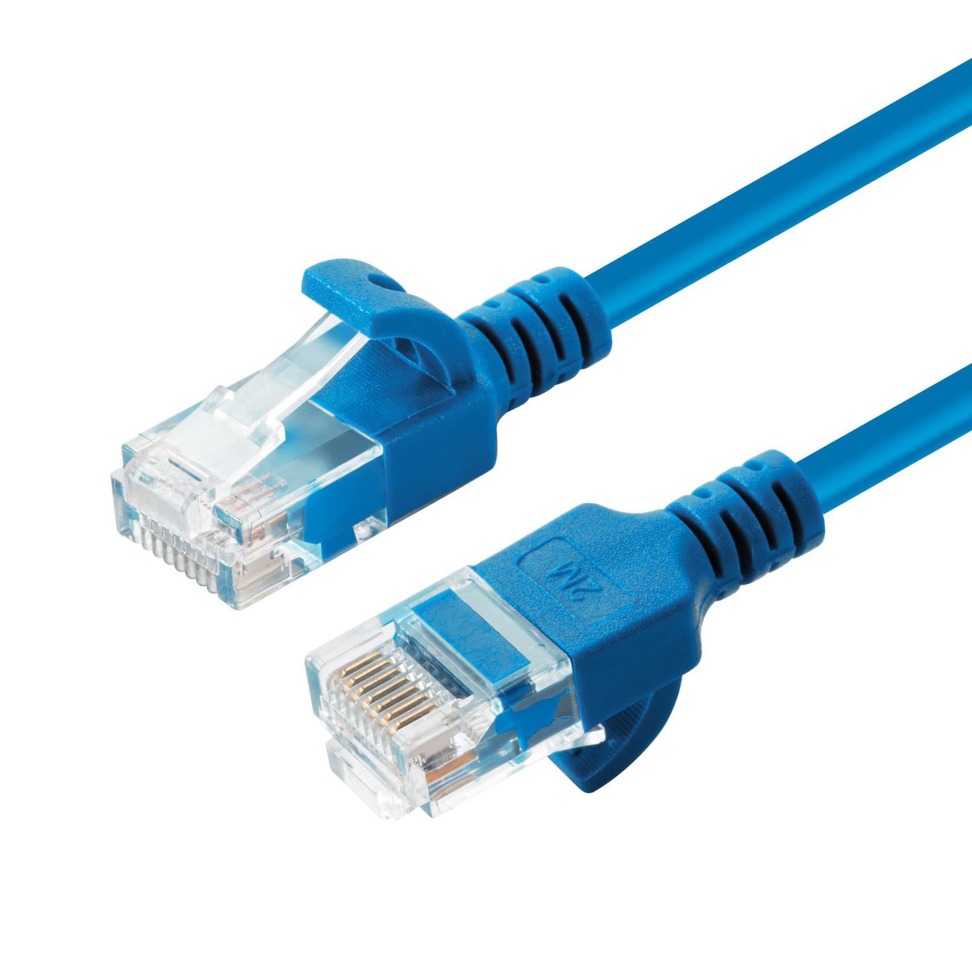 

MicroConnect U/UTP CAT6A Slim 0.5M Blue